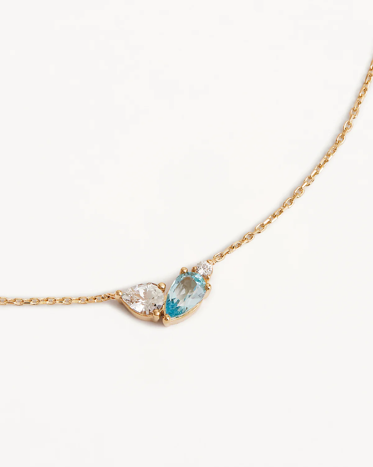14k Solid Gold By Your Side Sapphire Bracelet - Image 3
