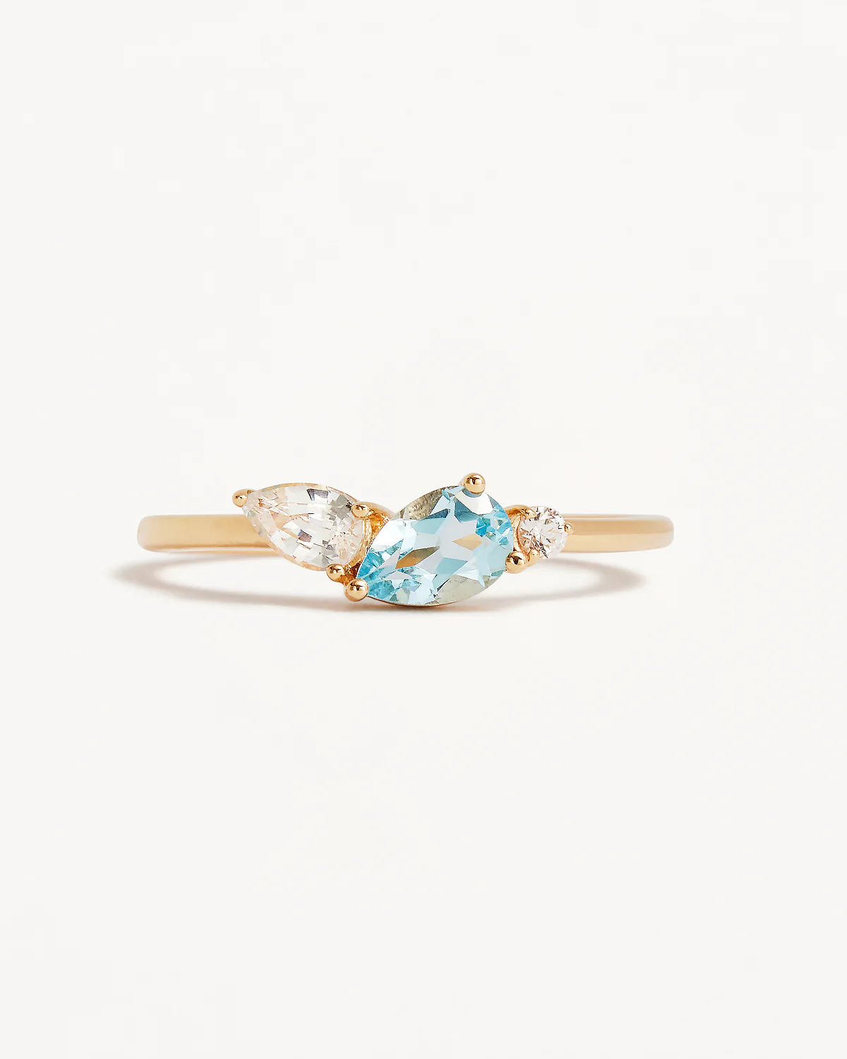 14k Solid Gold By Your Side Sapphire Ring - Image 3
