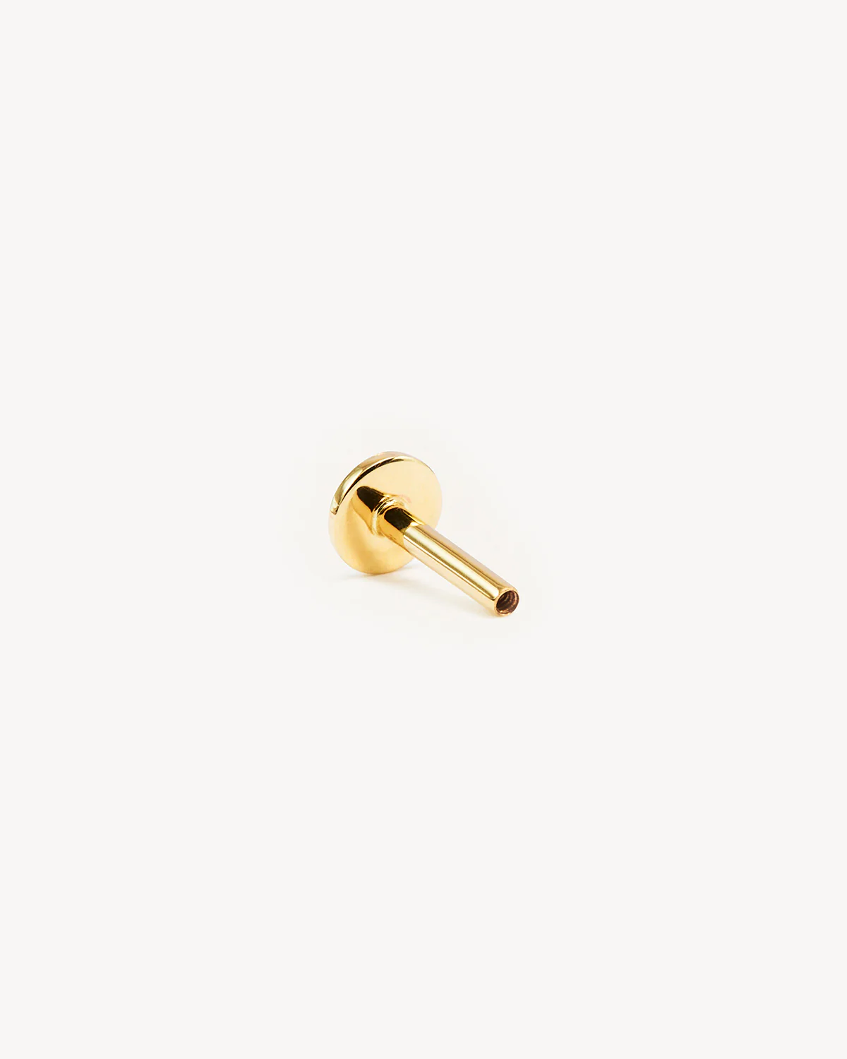 14k Solid Gold Cartilage Earring Post - Image 3