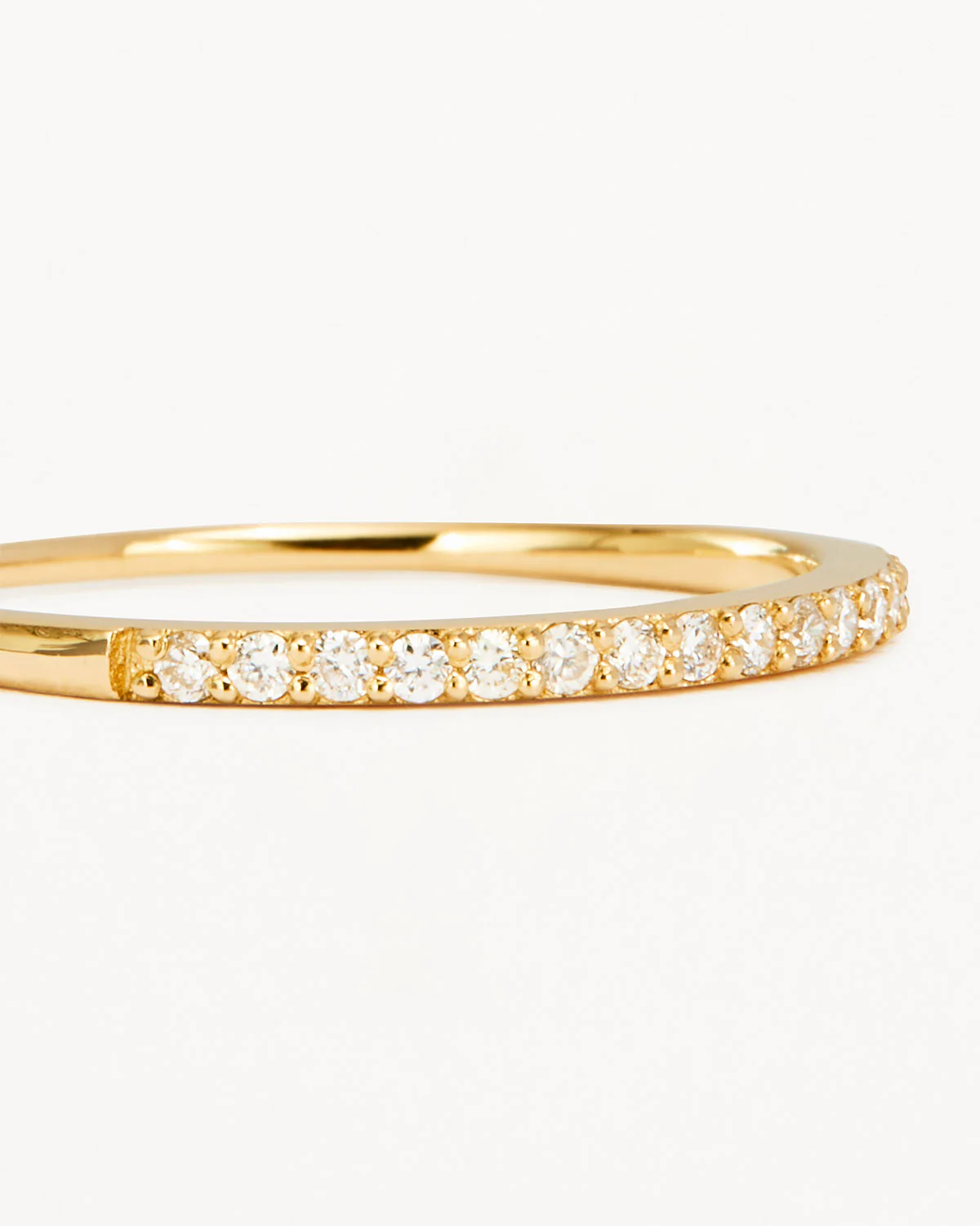 14k Solid Gold Diamond Halo Ring - Image 3