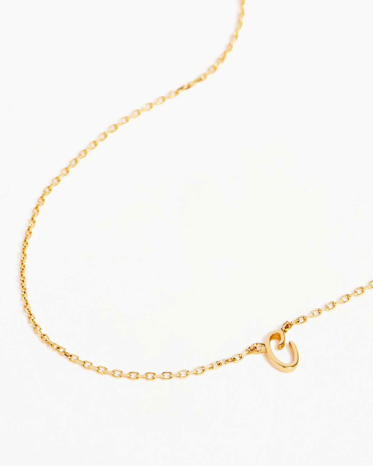 14k Solid Gold Love Letter Necklace - Image 15