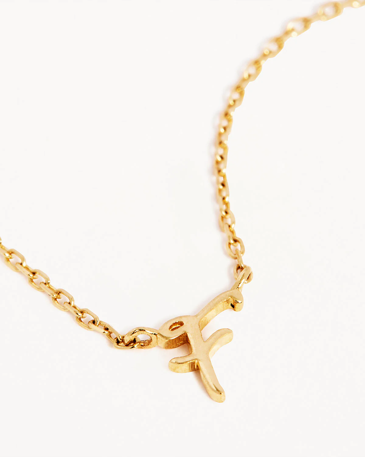 14k Solid Gold Love Letter Necklace - Image 23
