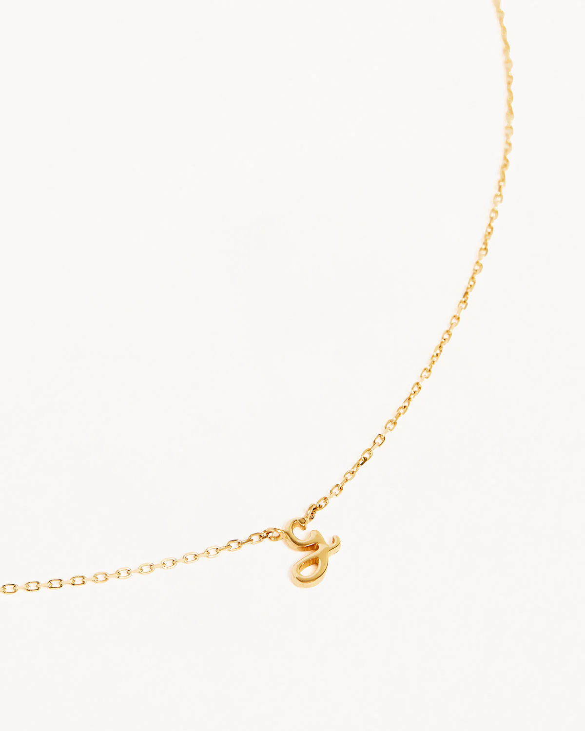 14k Solid Gold Love Letter Necklace - Image 24