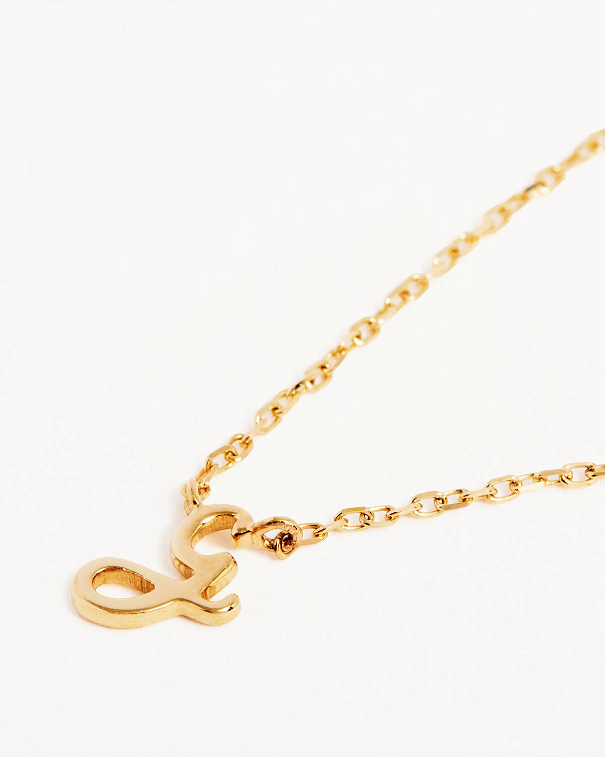 14k Solid Gold Love Letter Necklace - Image 26