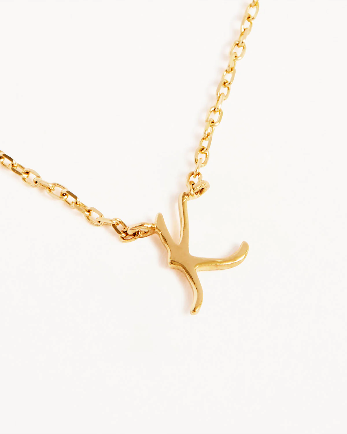14k Solid Gold Love Letter Necklace - Image 38