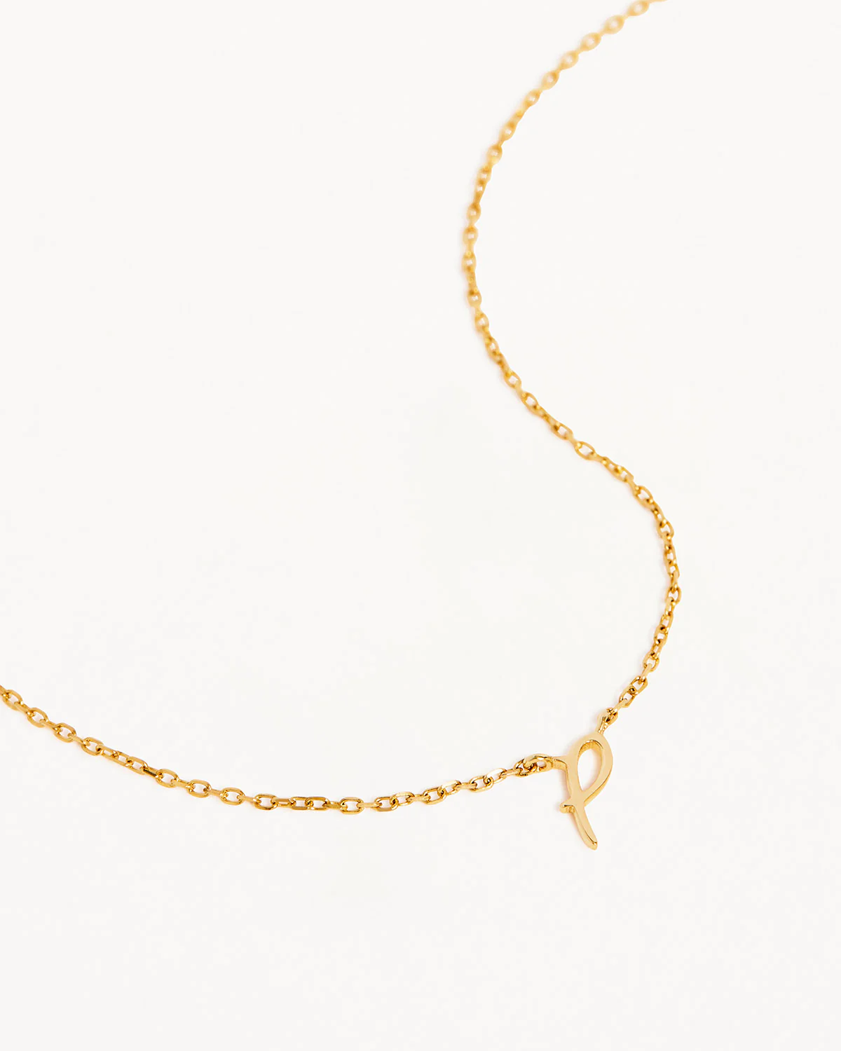 14k Solid Gold Love Letter Necklace - Image 51