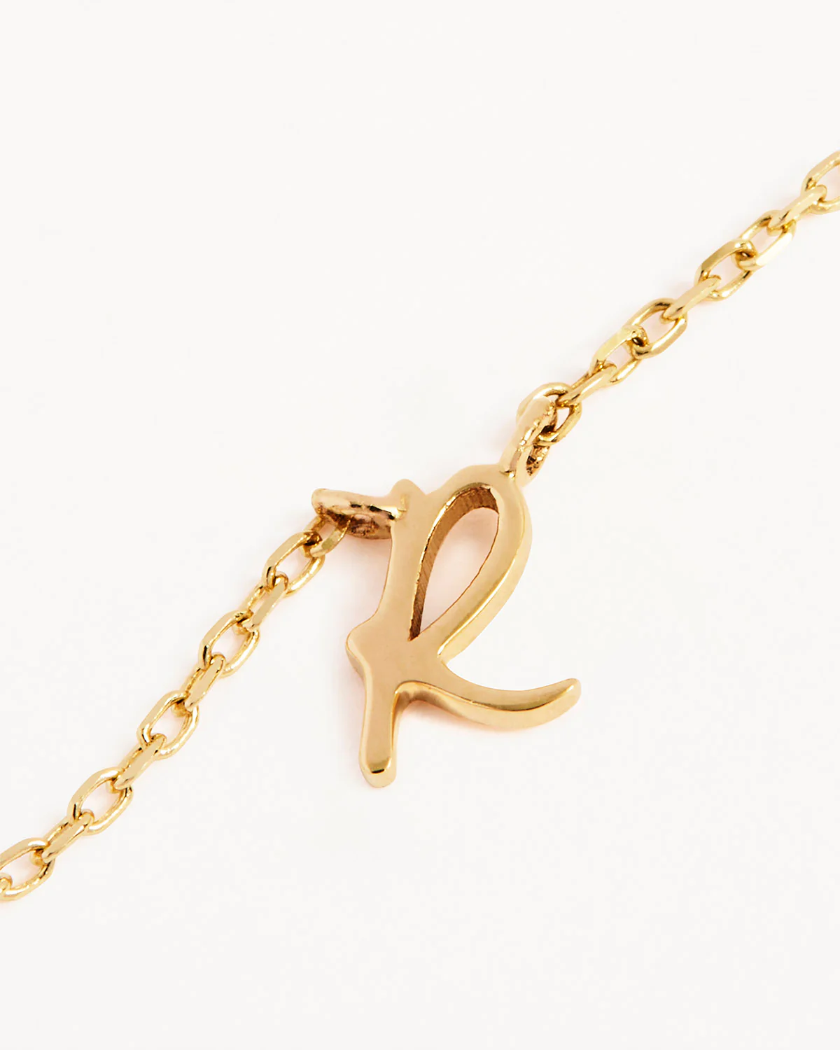 14k Solid Gold Love Letter Necklace - Image 56