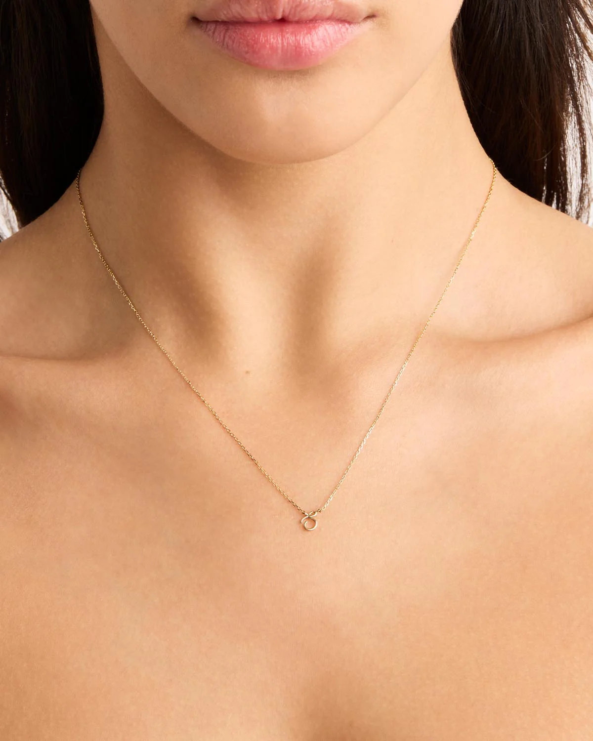 14k Solid Gold Love Letter Necklace - Image 58
