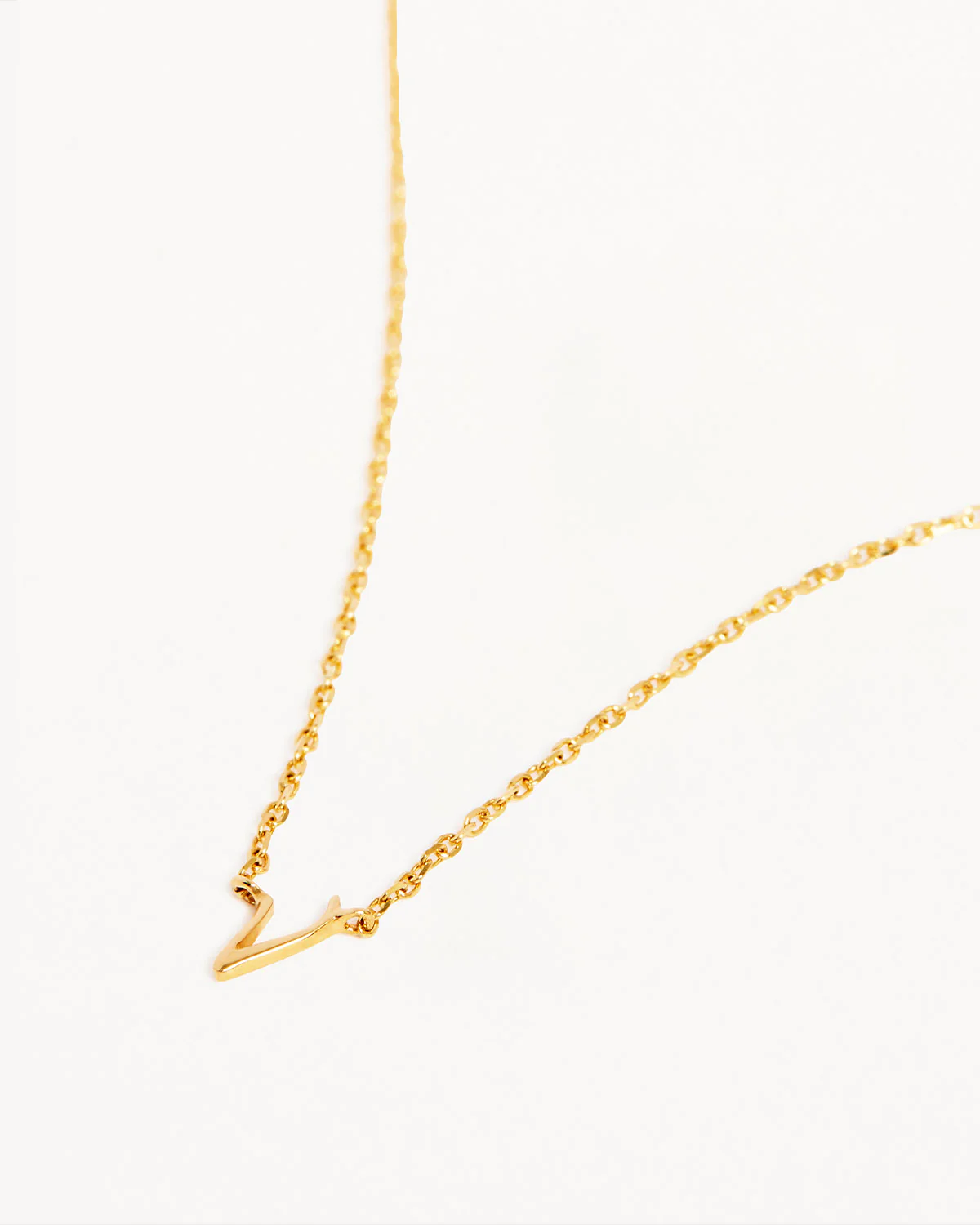 14k Solid Gold Love Letter Necklace - Image 66