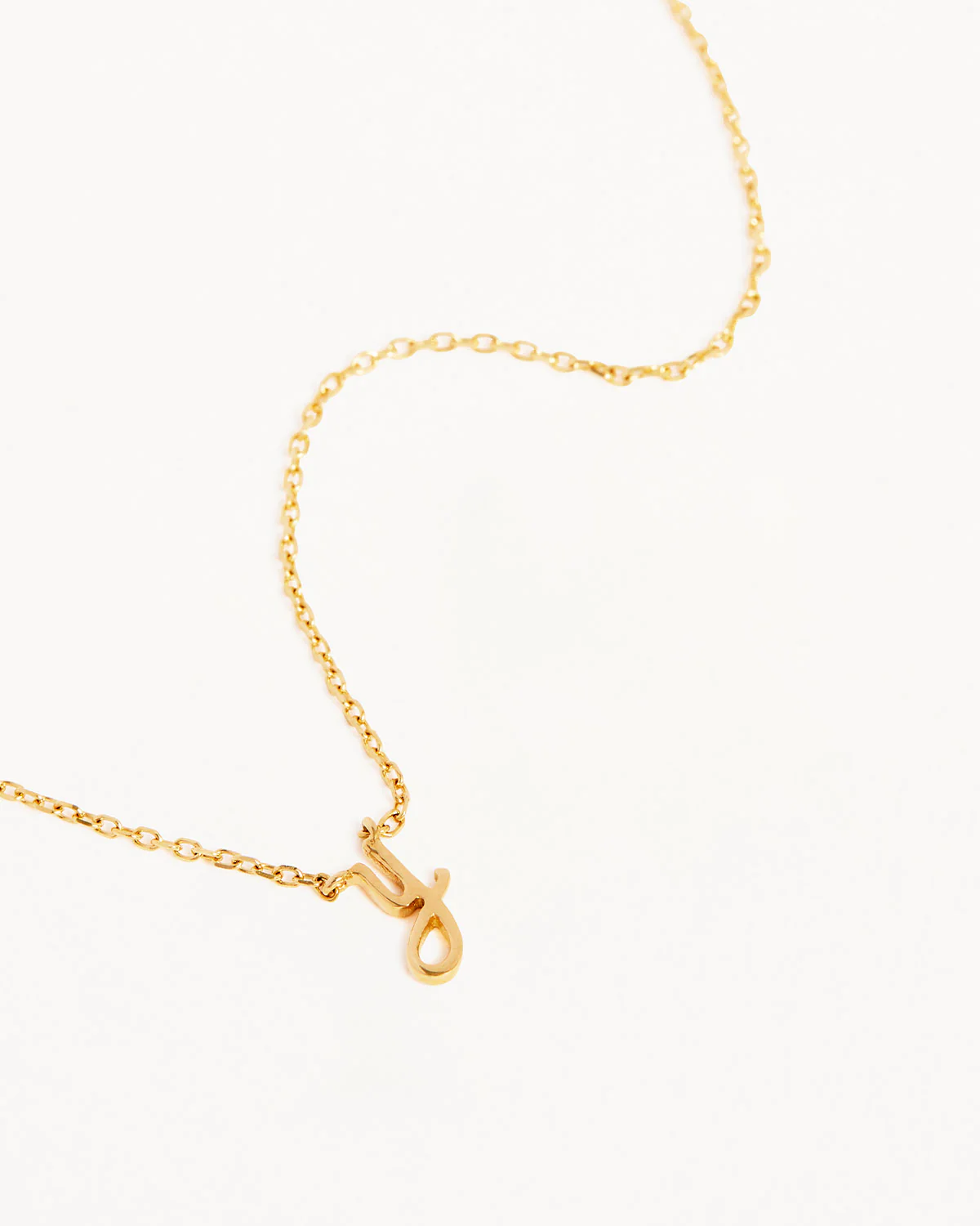 14k Solid Gold Love Letter Necklace - Image 75