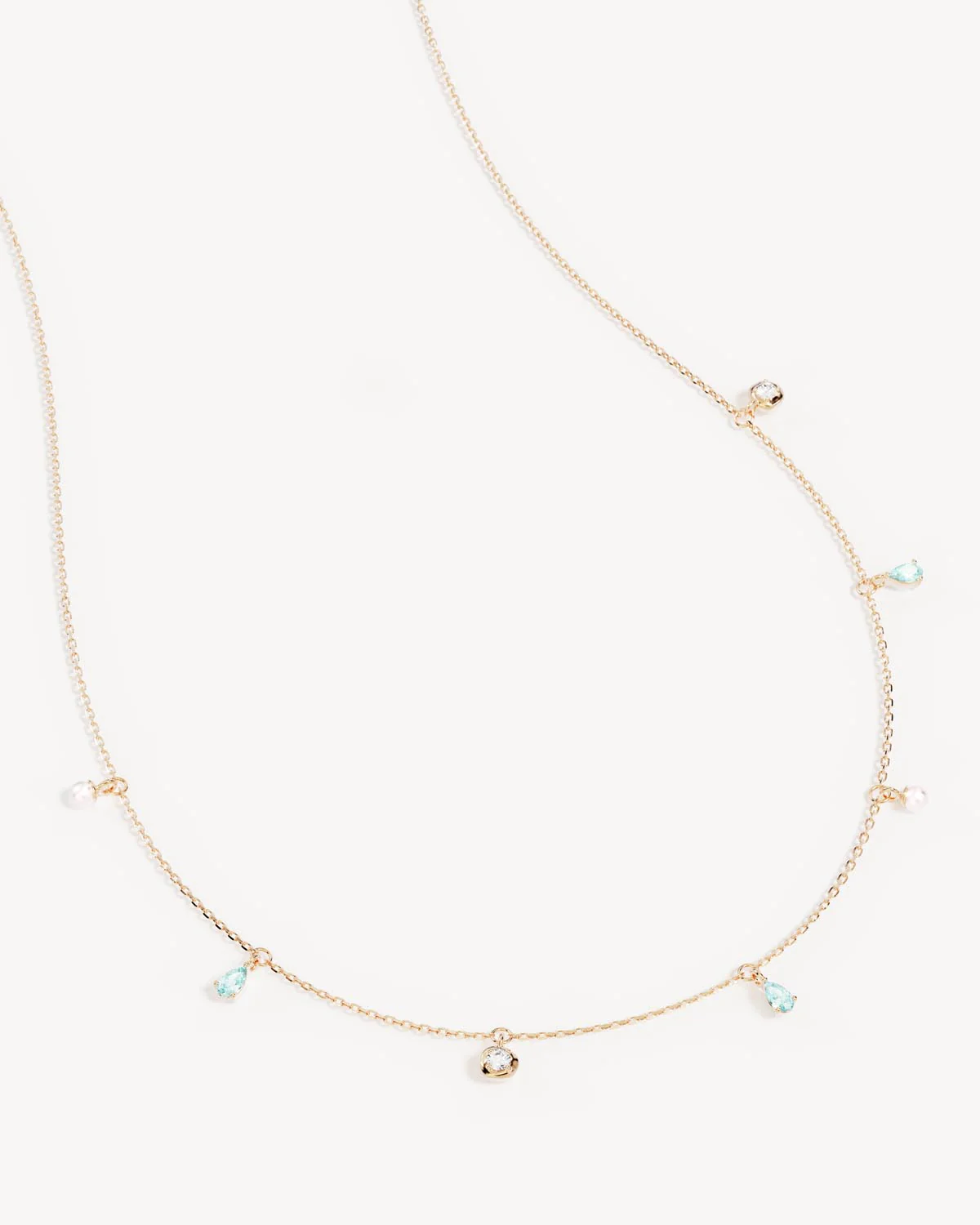 18k Gold Plated Breathe in Stillness Choker - Image 3