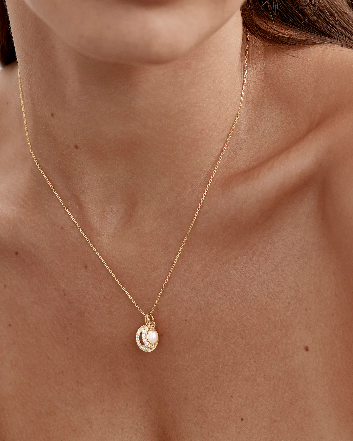 18k Gold Plated Celestial Skies Necklace - Image 2