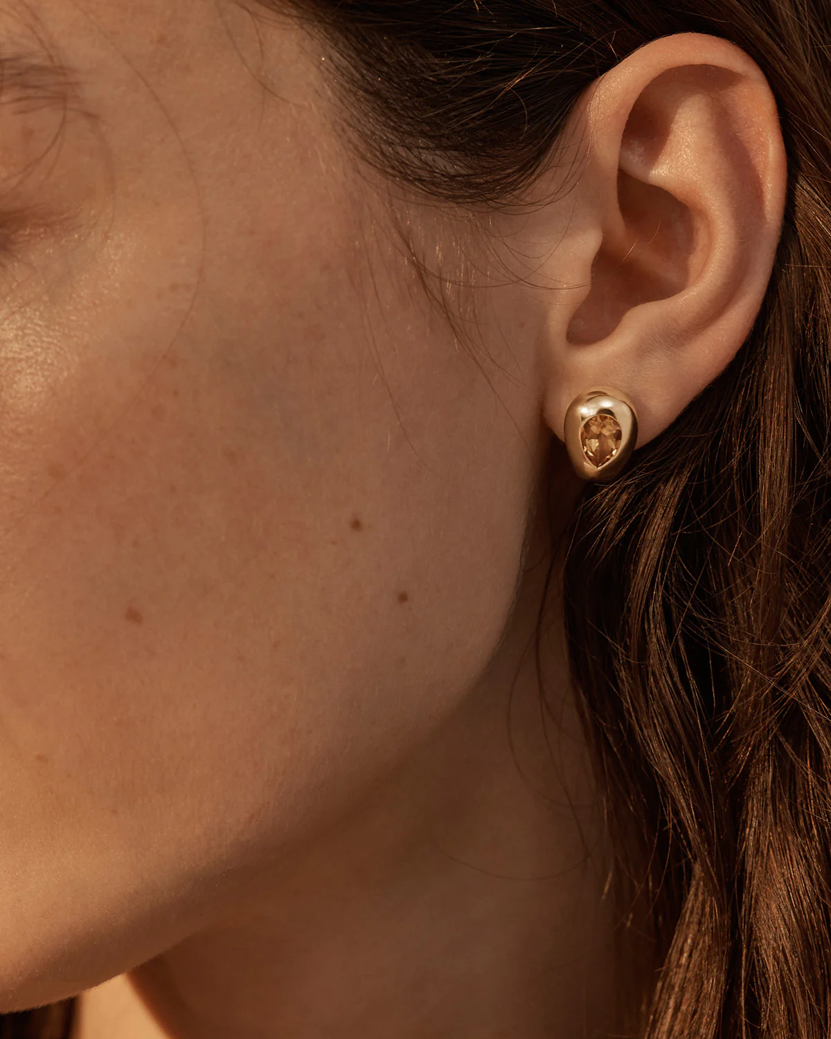 18k Gold Plated Joy of Life Earrings - Image 2