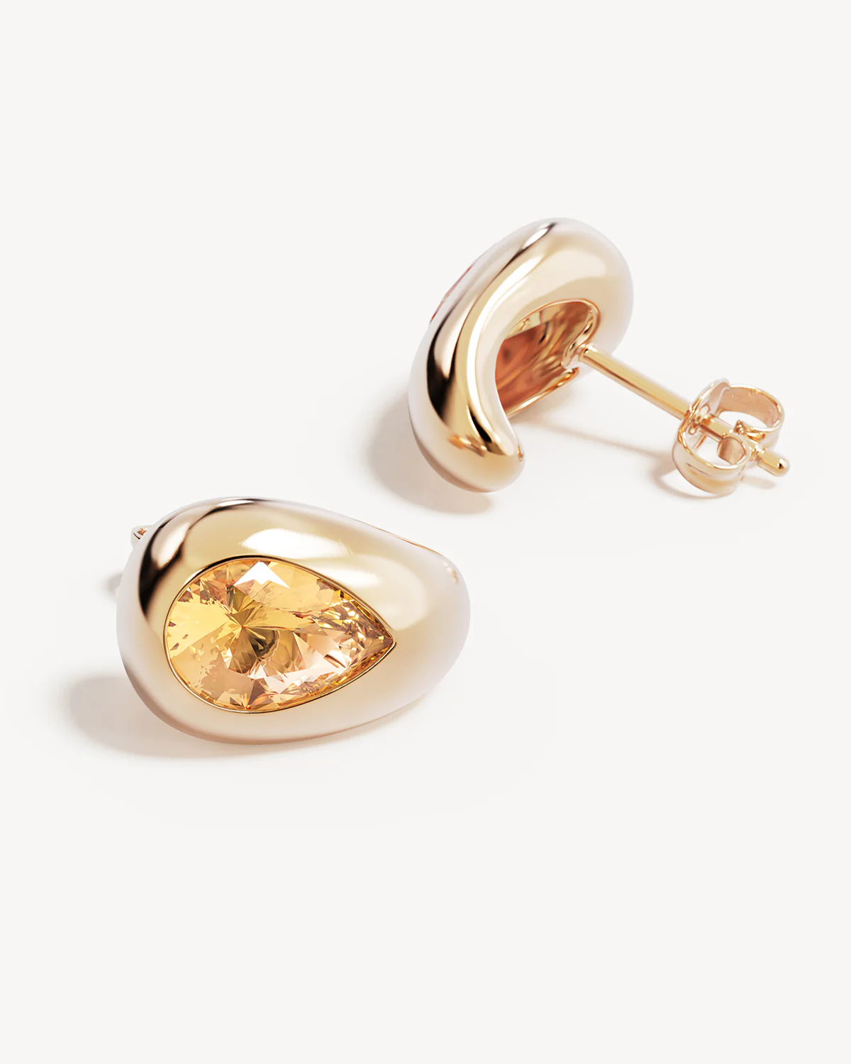 18k Gold Plated Joy of Life Earrings - Image 3