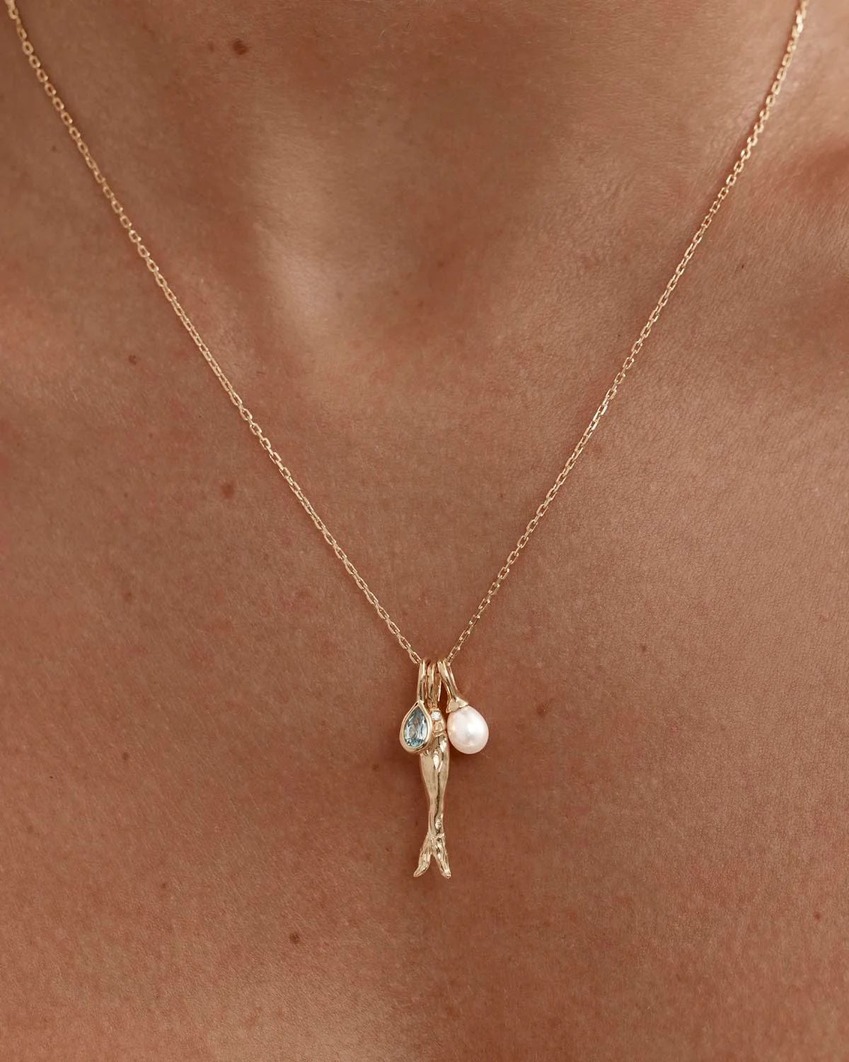 18k Gold Plated Wishing Necklace - Image 2