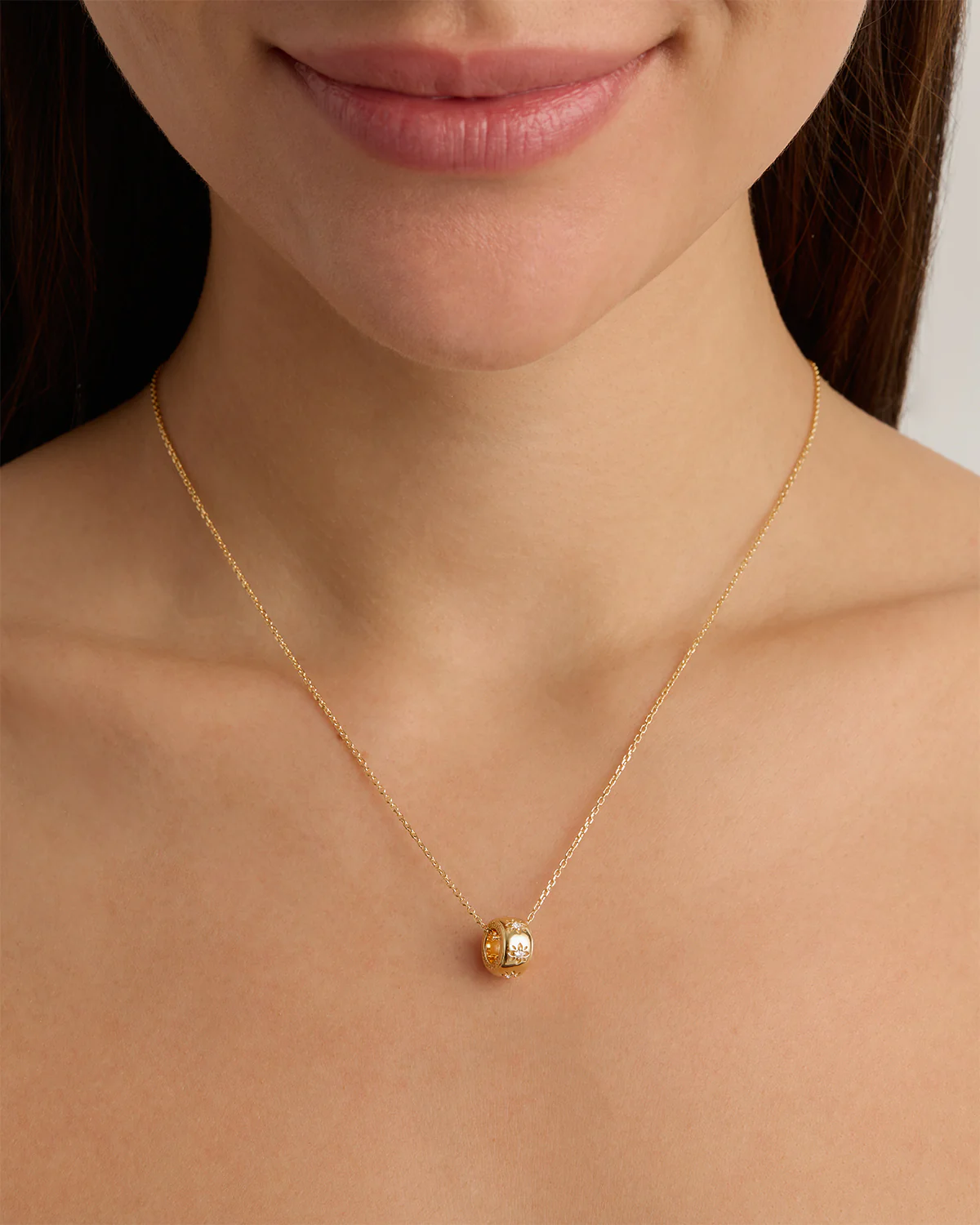 18k Gold Vermeil New Beginnings Lotus Petal Charm - Image 3