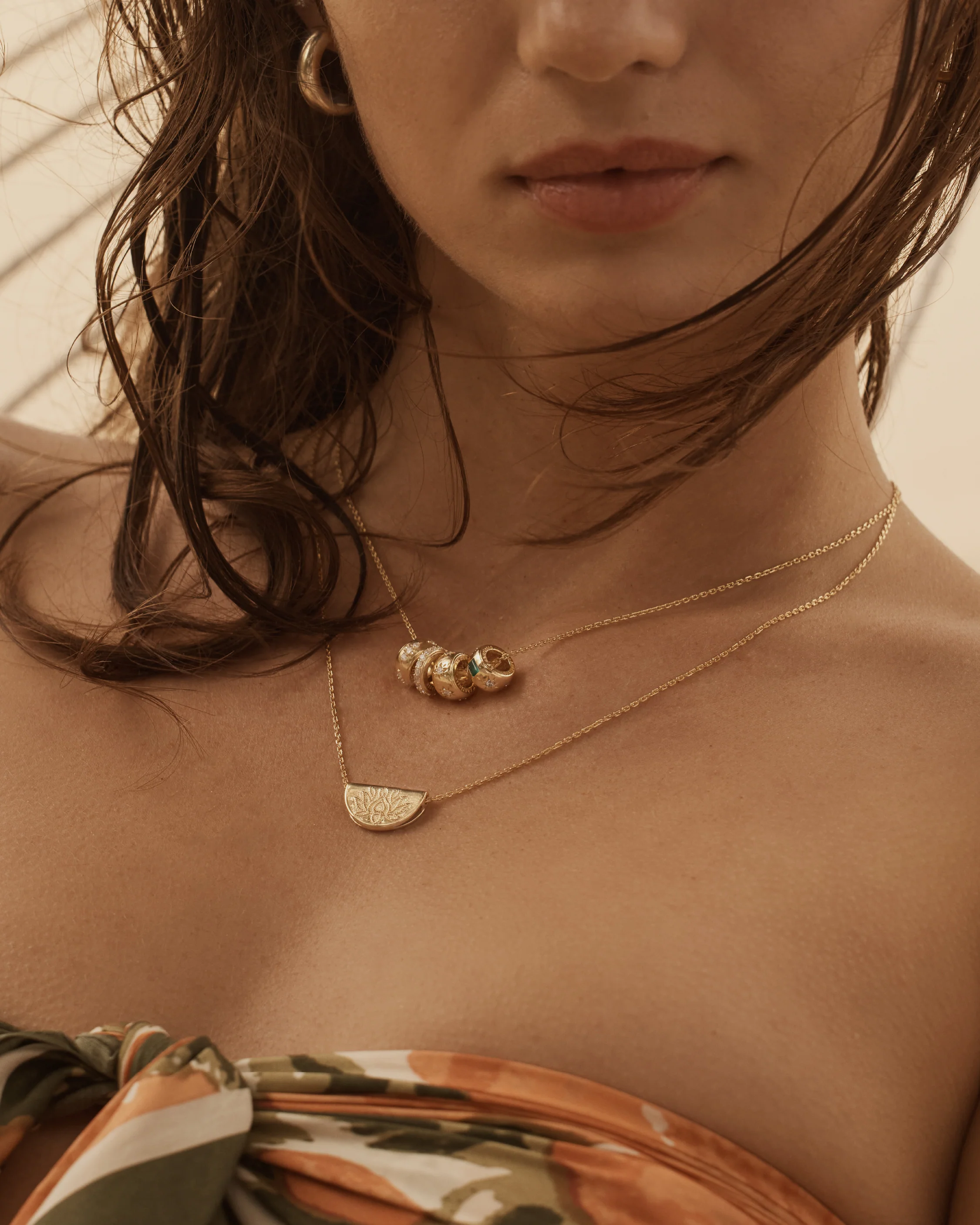 18k Gold Vermeil 18" Signature Chain Necklace - Image 3