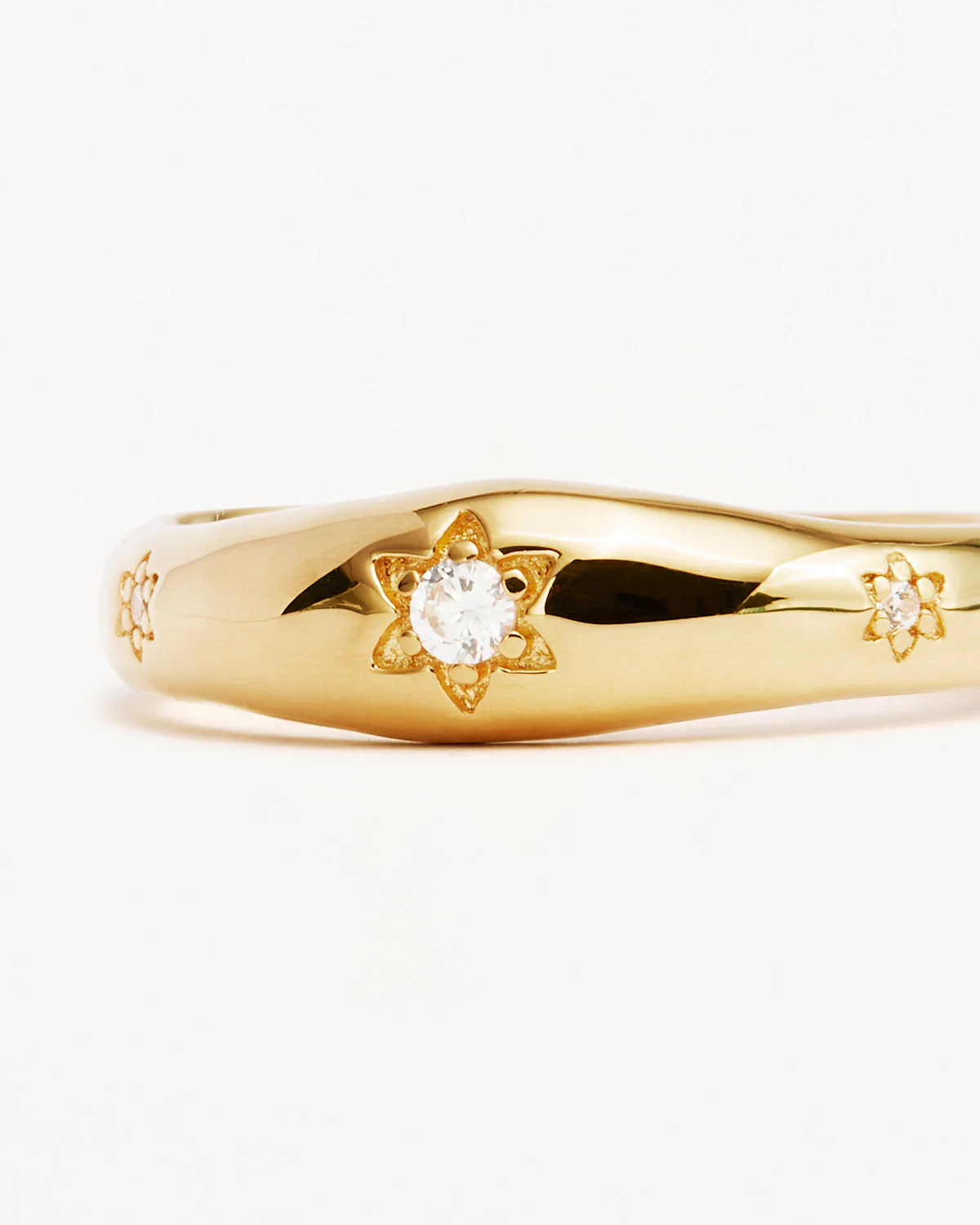 18k Gold Vermeil Align Your Soul Ring - Image 3
