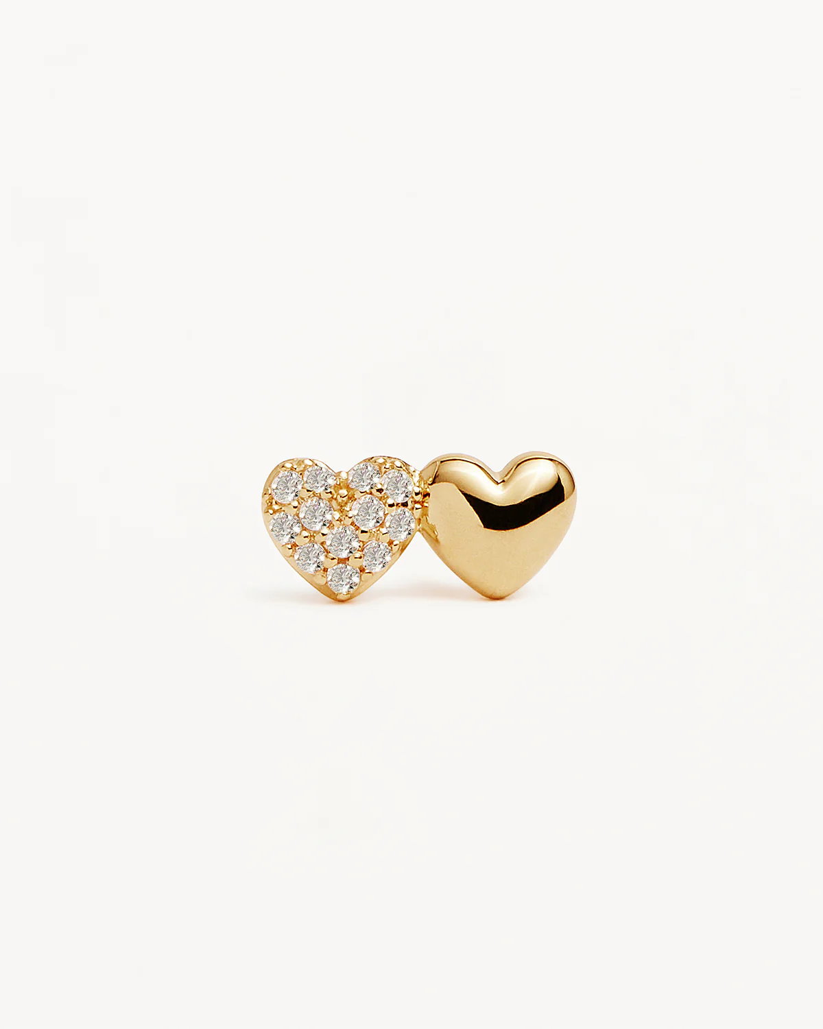 18k Gold Vermeil Always By Your Side Stud Earrings - Image 3