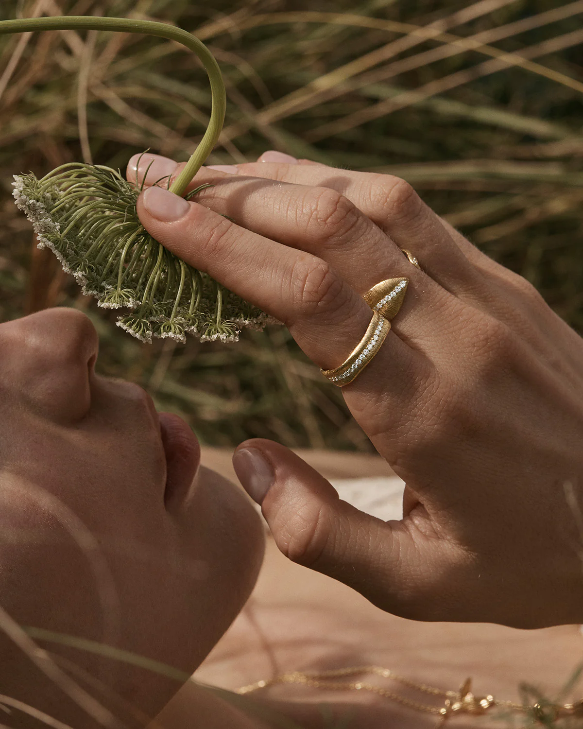 18k Gold Vermeil Awaken Ring - Image 4