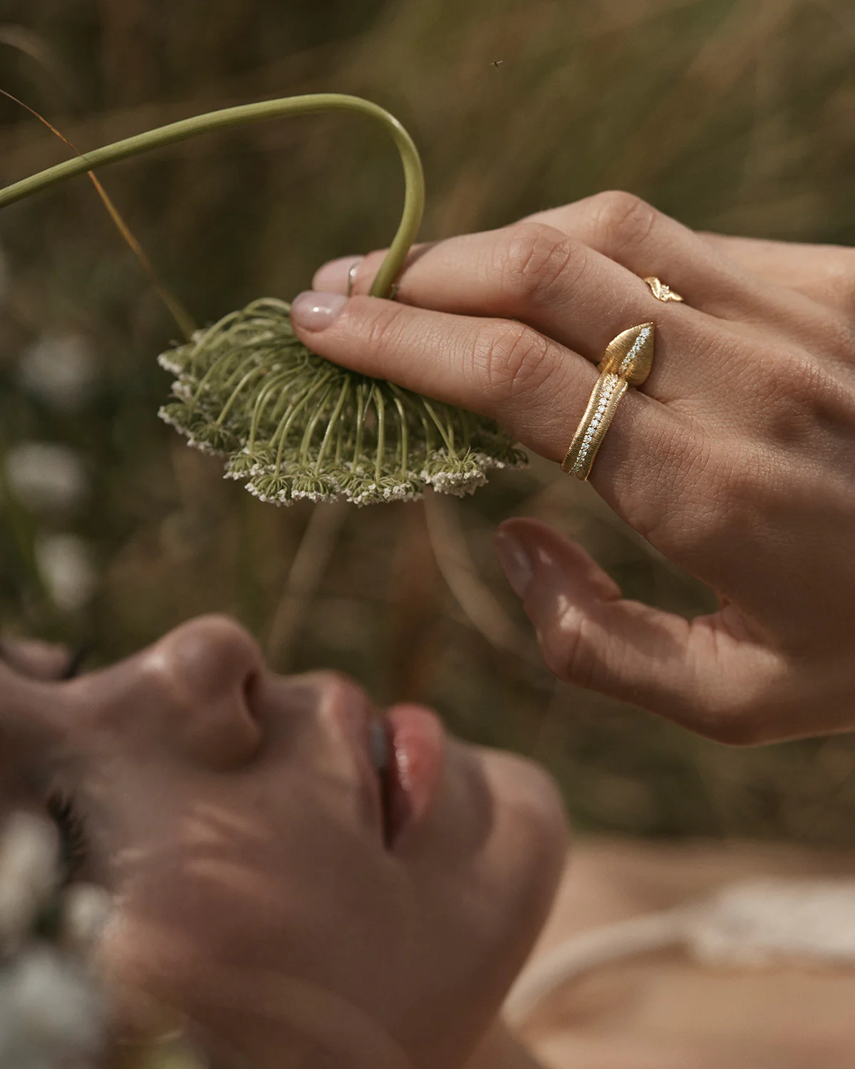 18k Gold Vermeil Begin Again Band Ring - Image 4