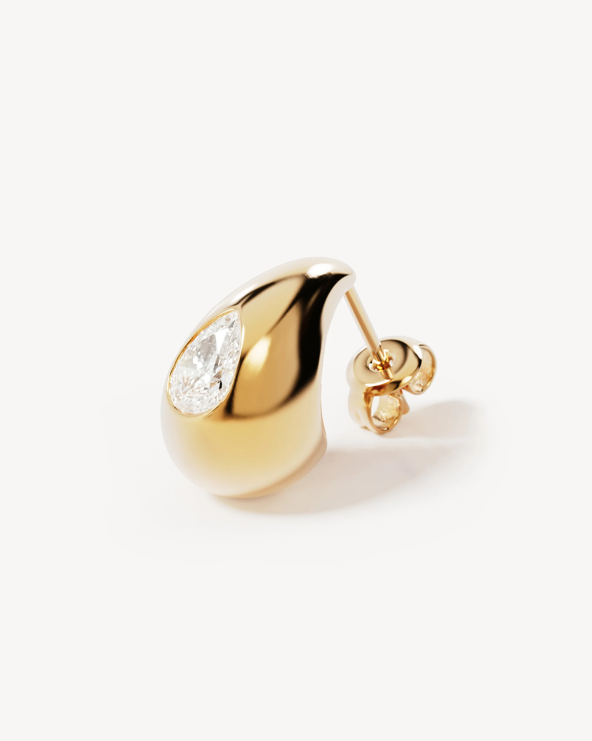18k Gold Vermeil Dewdrop Small Earrings - Image 3