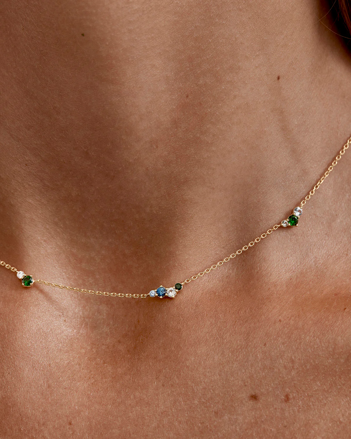 18k Gold Vermeil Endless Skies Choker - Image 2