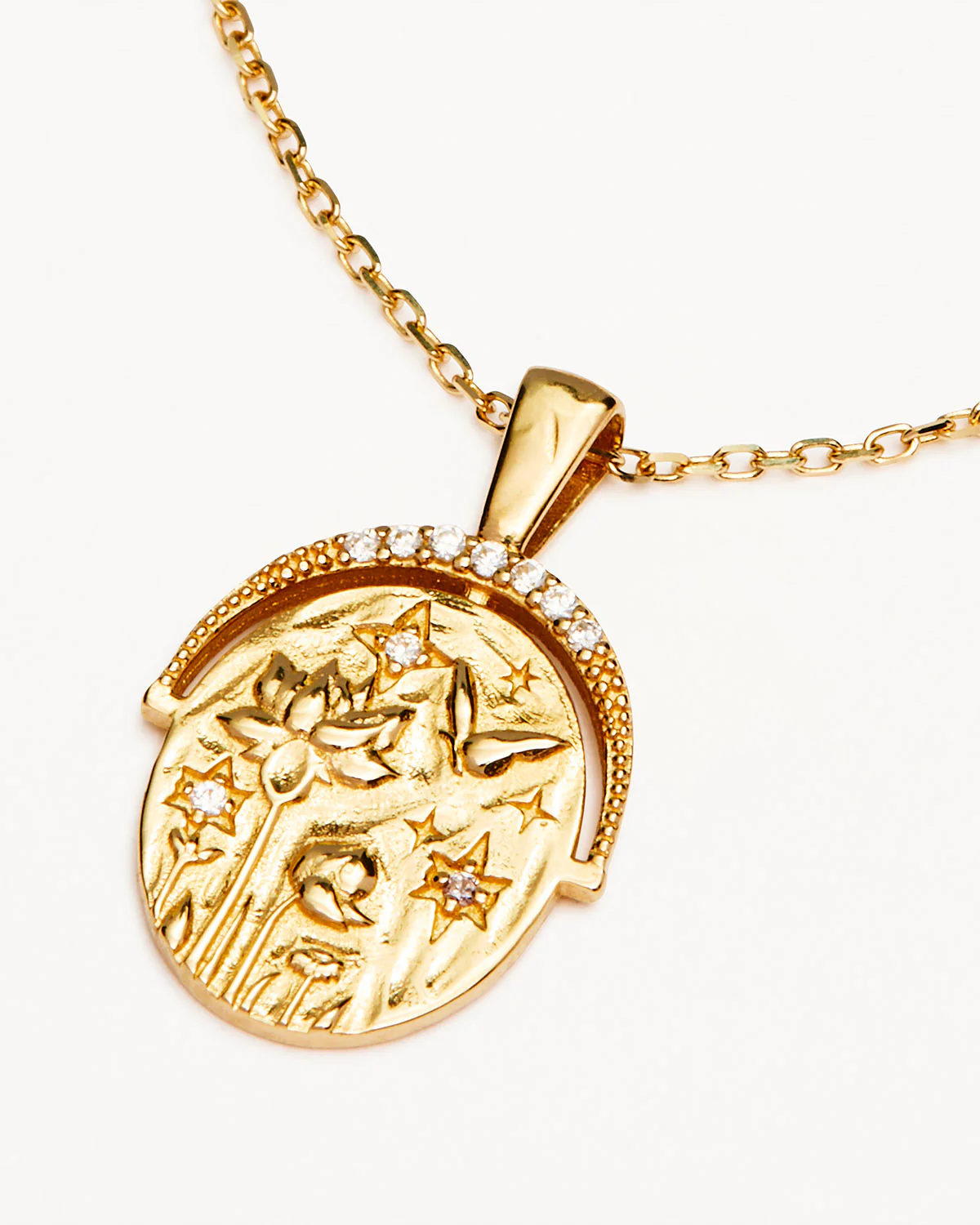 18k Gold Vermeil Everything You Are Is Enough Small Necklace - Image 4