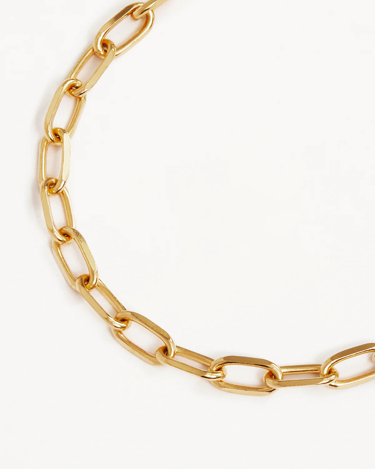 18k Gold Vermeil Fate Link Chain Bracelet - Image 4