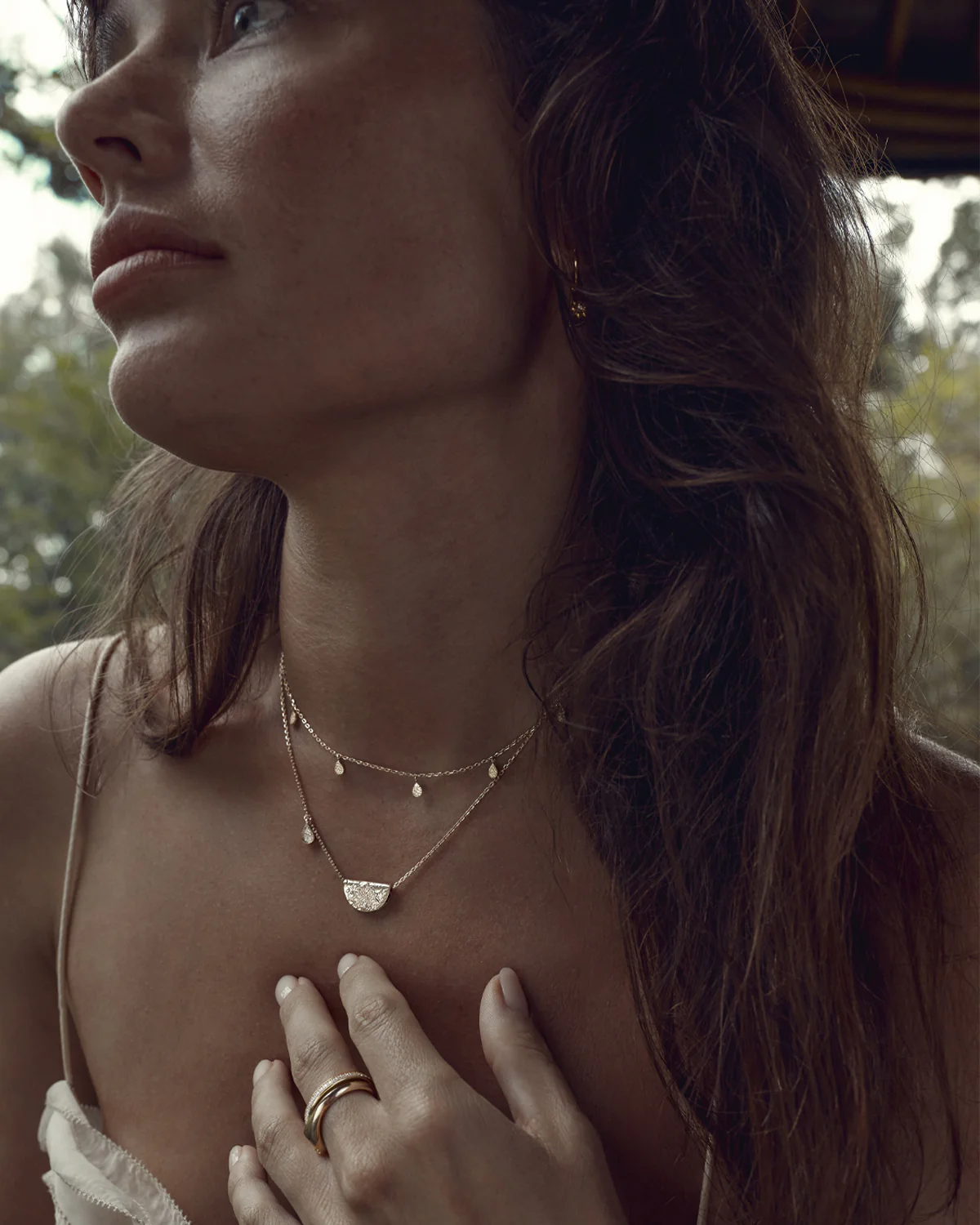 18k Gold Vermeil Grace Choker - Image 4