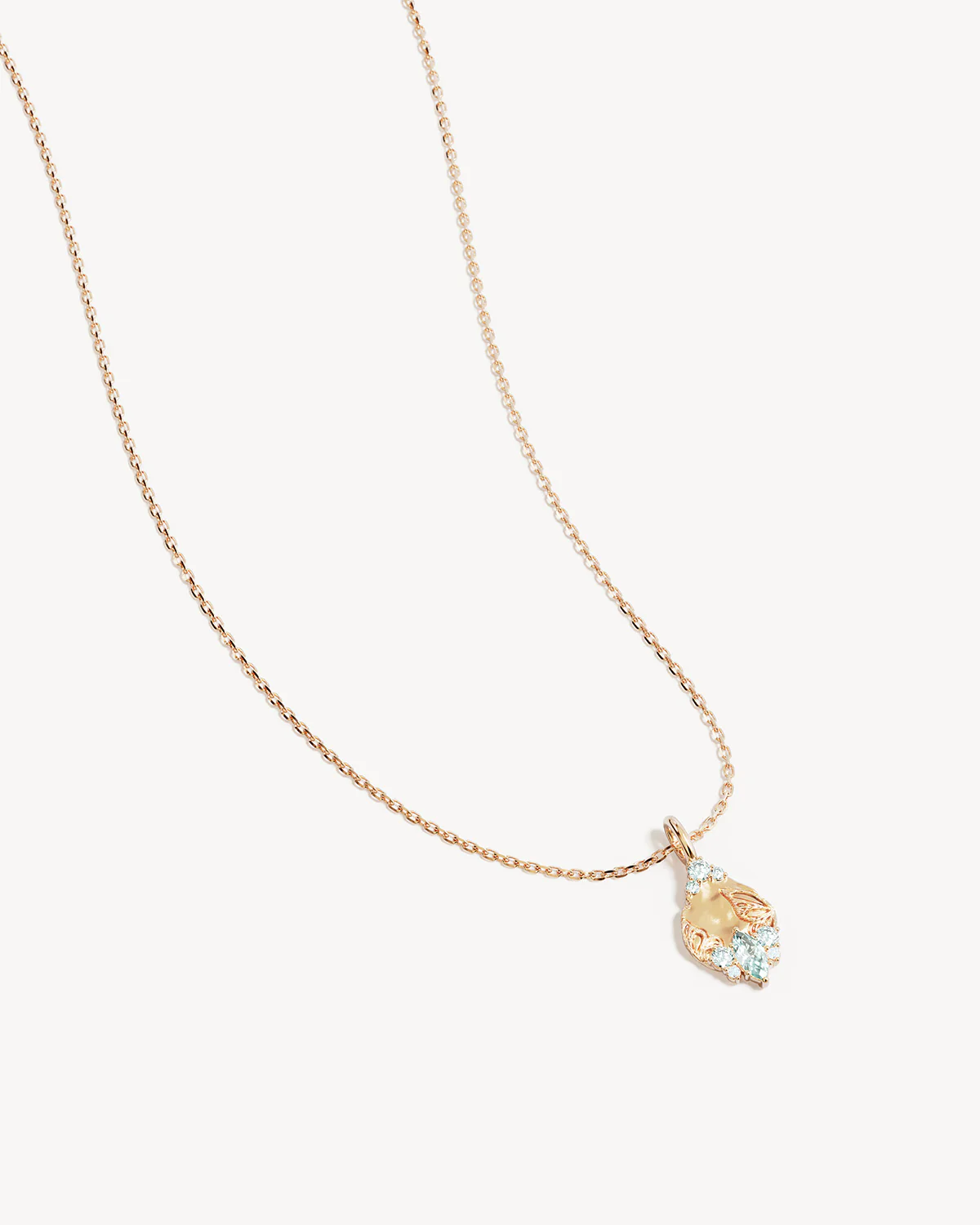 18k Gold Vermeil I Breathe, I Become Necklace - Image 3