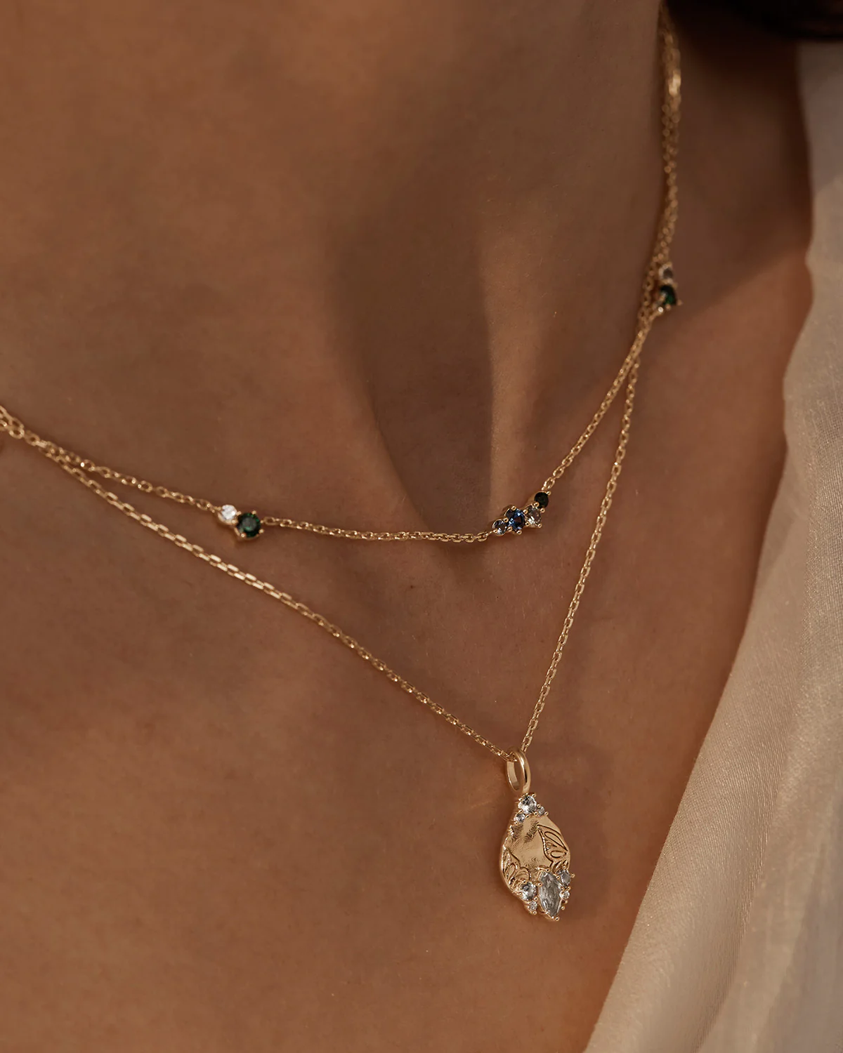 18k Gold Vermeil I Breathe, I Become Necklace - Image 5