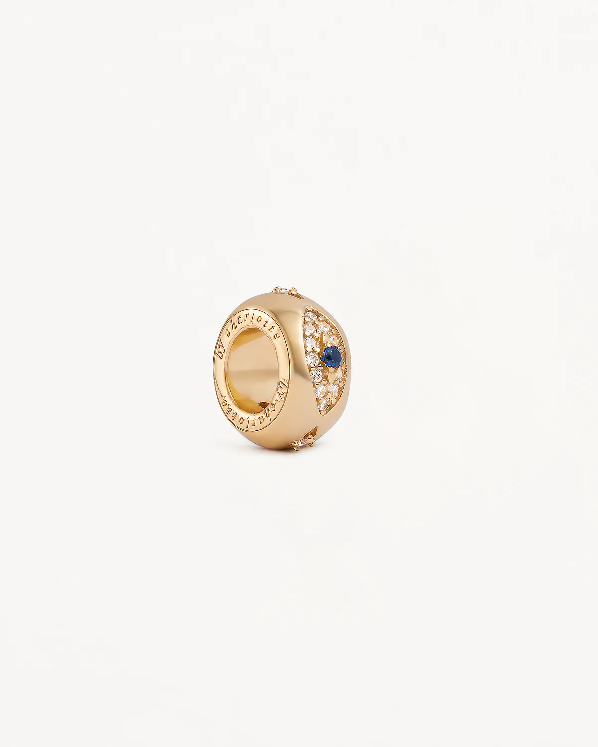 18k Gold Vermeil Love and Luck Petal Charm