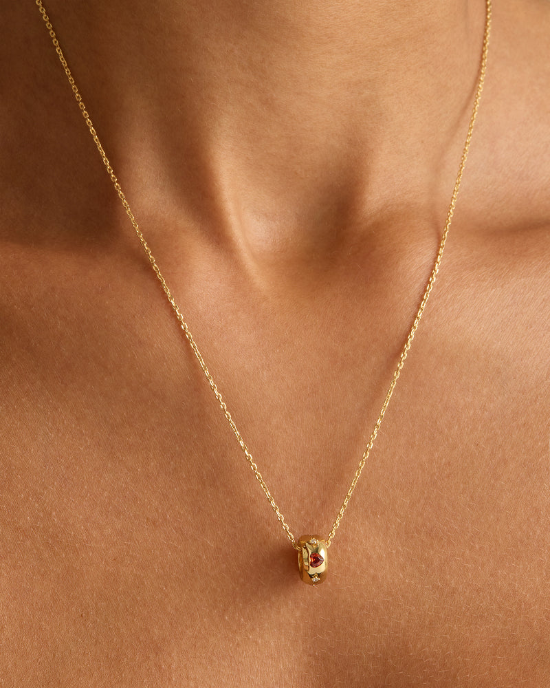 18k Gold Vermeil Love and Luck Petal Charm - Image 2