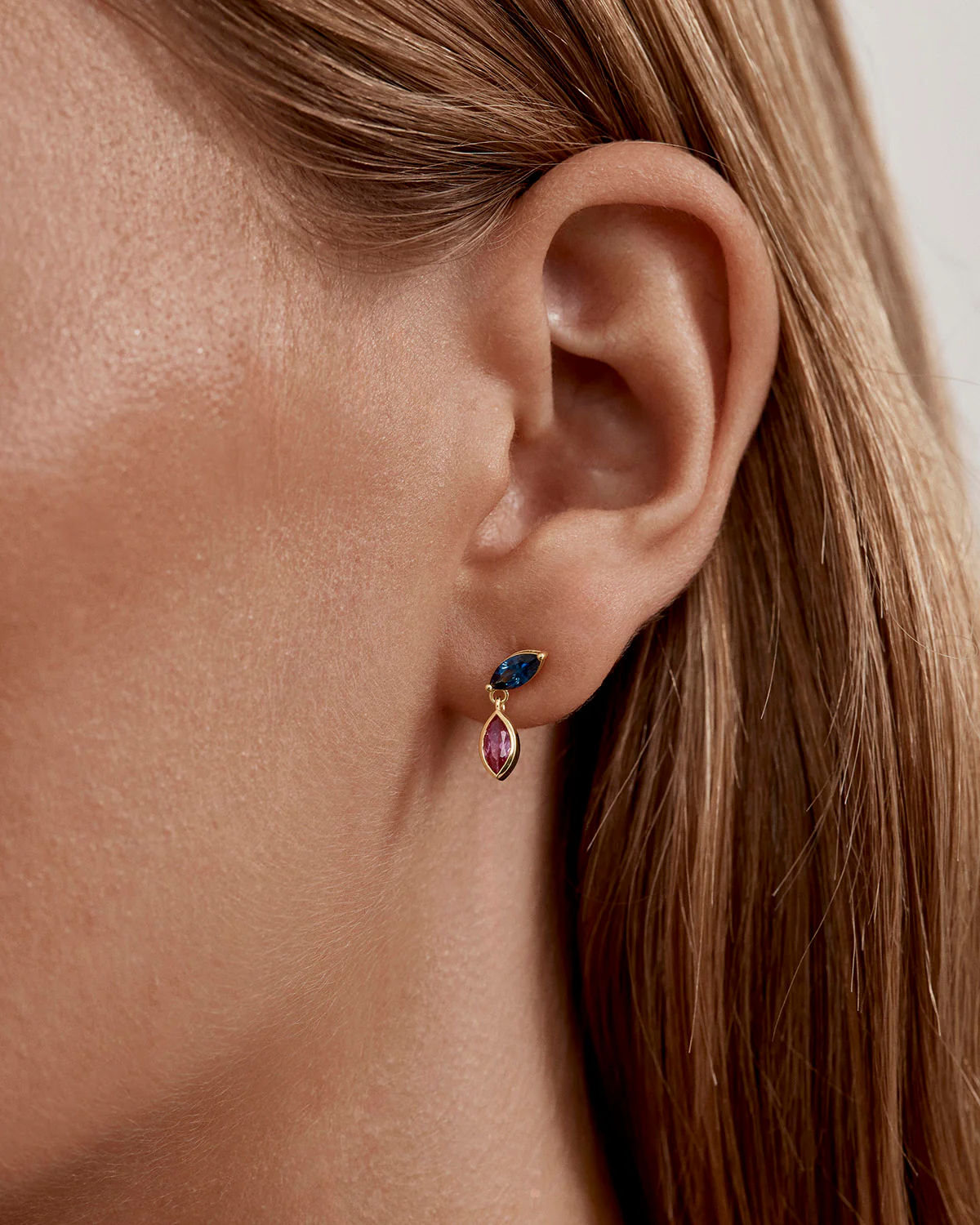 18k Gold Vermeil Love Without Limits Earrings - Image 2