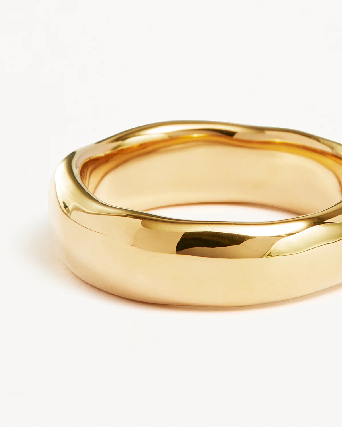 18k Gold Vermeil Lover Bold Ring - Image 3