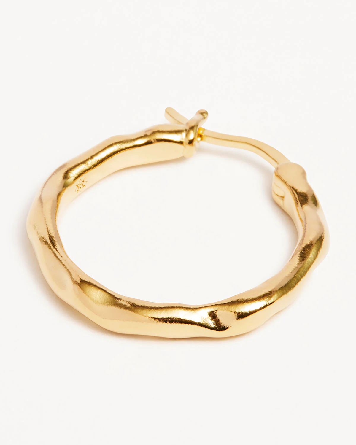 18k Gold Vermeil Lover Hoops - Image 3