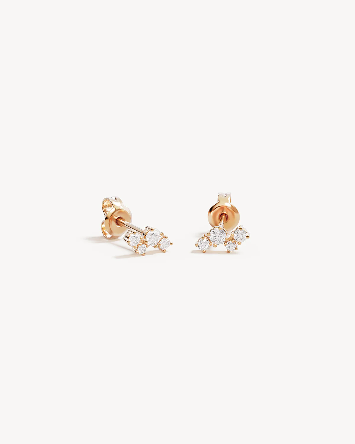 18k Gold Vermeil Moon Dust Stud Earrings