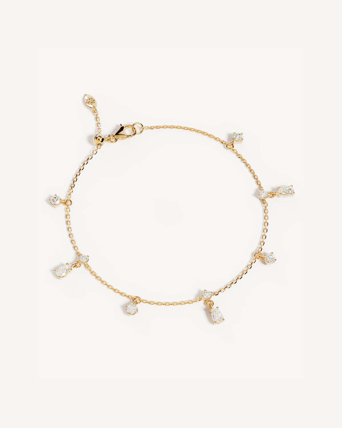 18k Gold Vermeil No Rain, No Flowers Bracelet