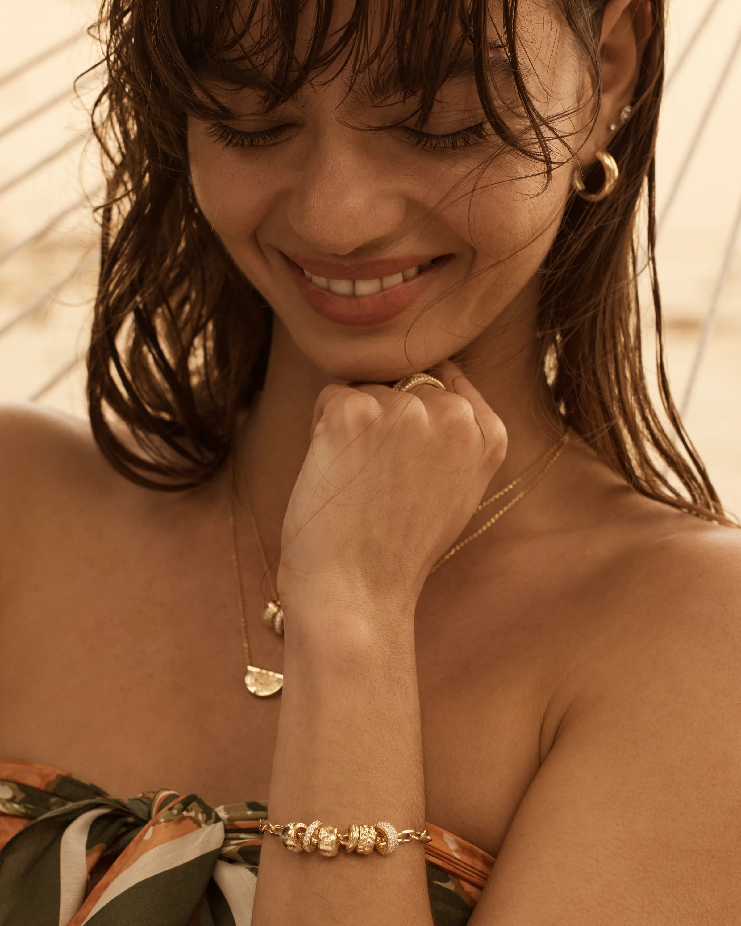 18k Gold Vermeil Purity Petal Charm - Image 7