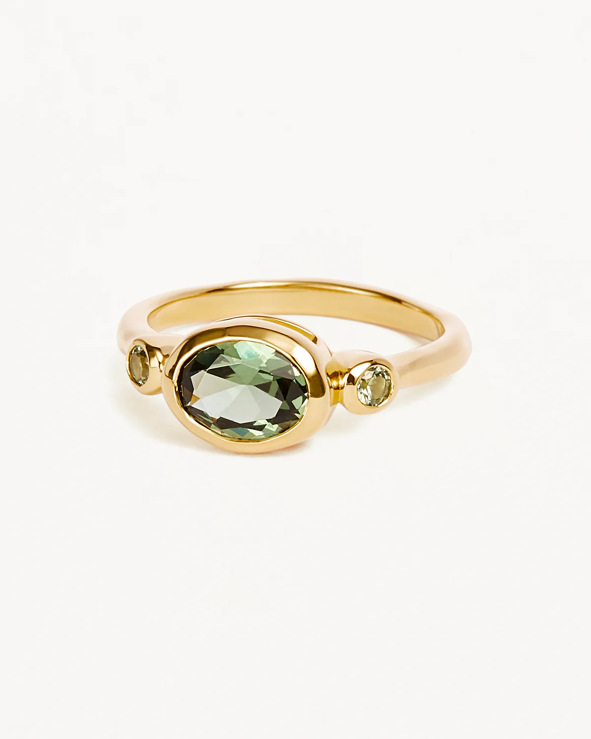 18k Gold Vermeil Radiant Soul Ring - Forest - Image 3