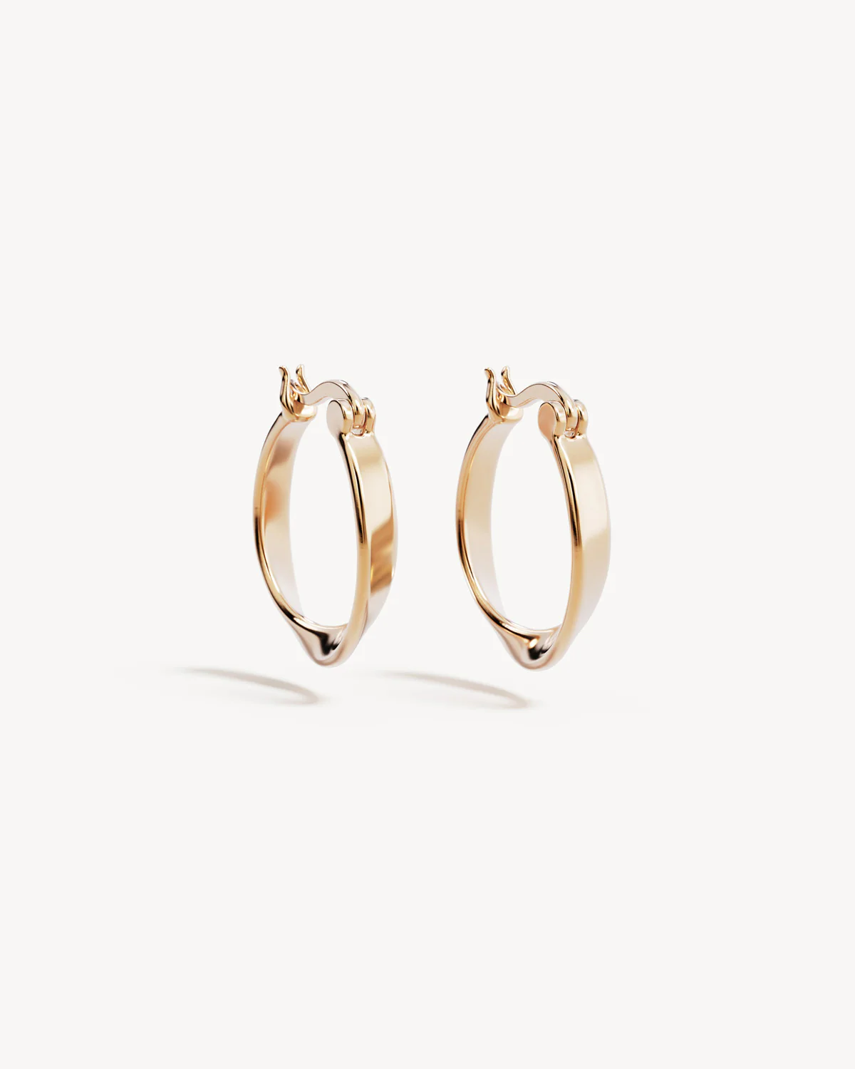 18k Gold Vermeil Return to Love Hoops