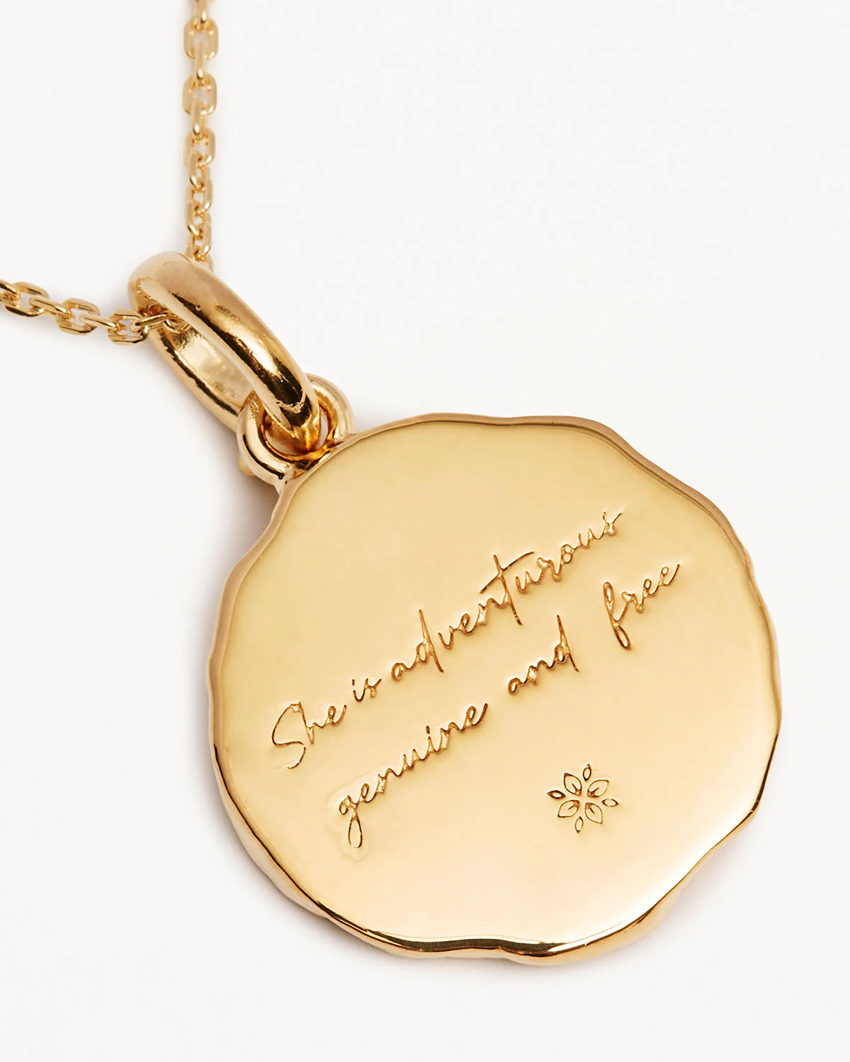 18k Gold Vermeil She is Zodiac Necklace - Sagittarius - Image 4