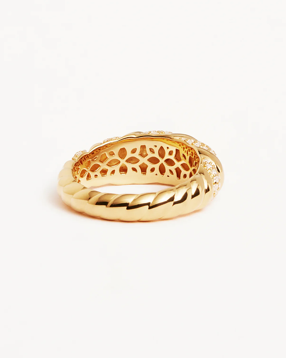 18k Gold Vermeil Stardust Soul Ring - Image 4