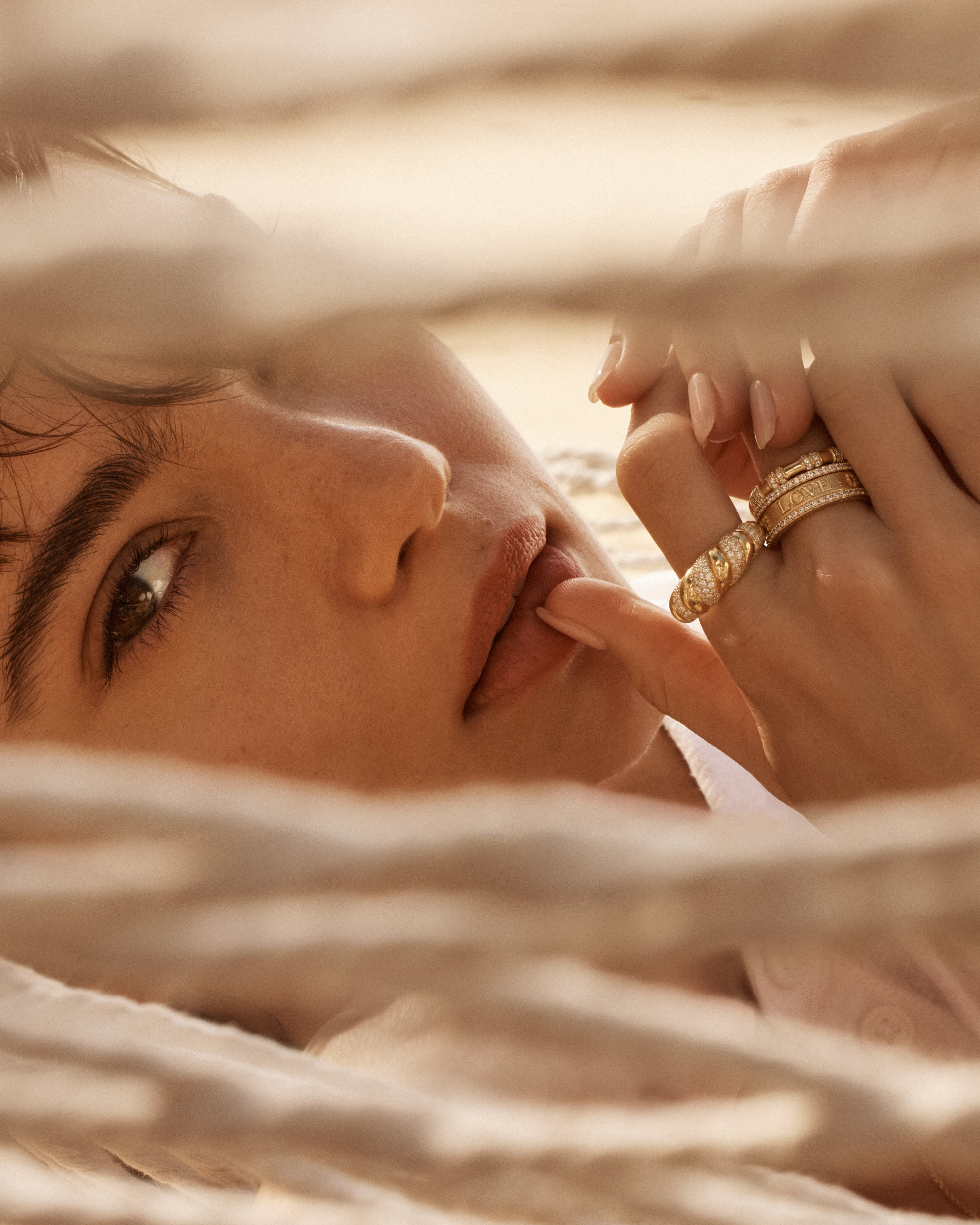 18k Gold Vermeil Stardust Soul Ring - Image 5