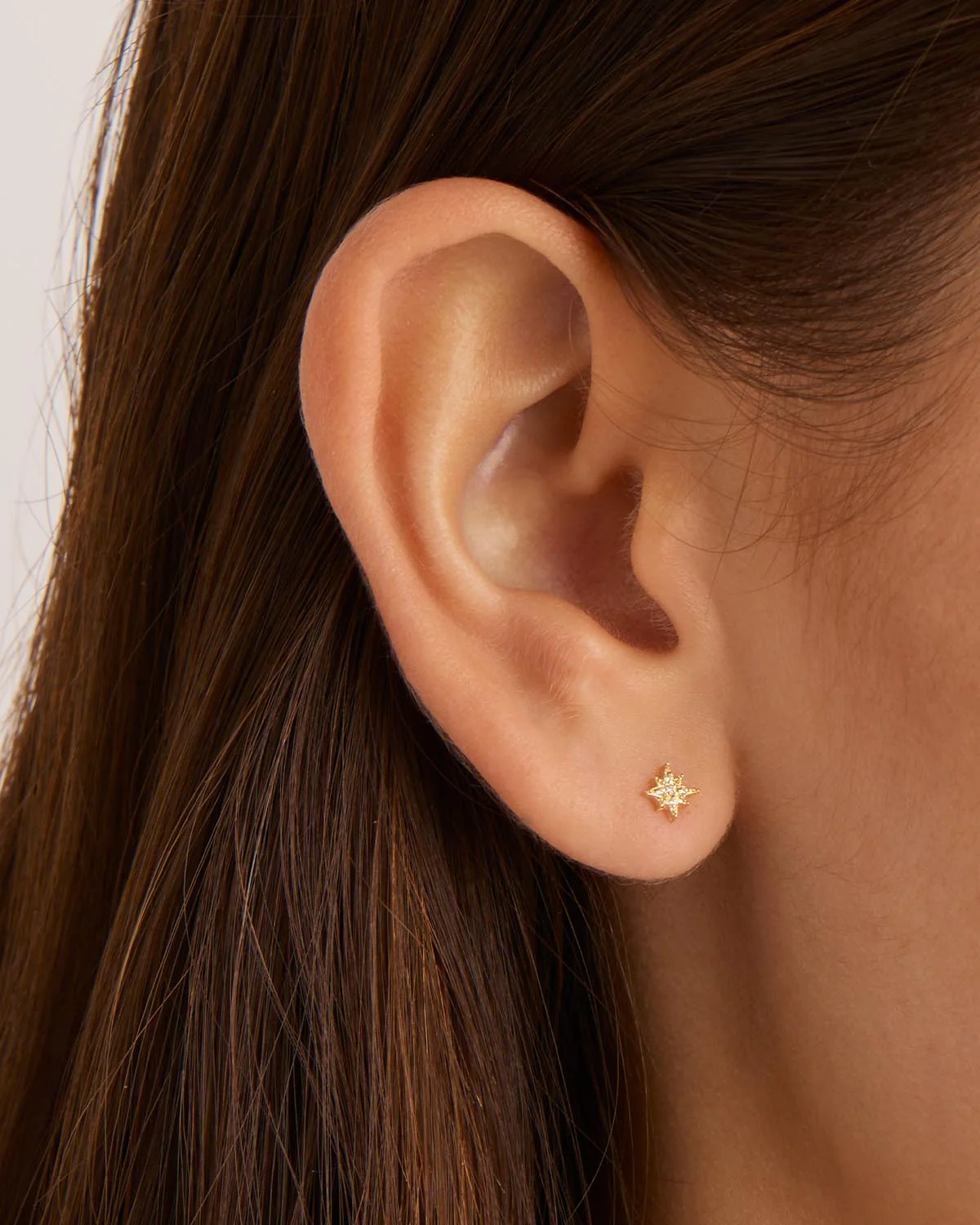 18k Gold Vermeil Starlight Earrings - Image 2