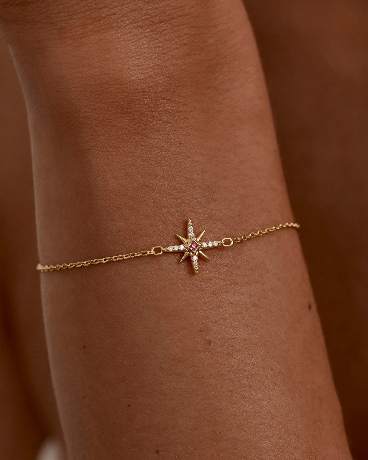 18k Gold Vermeil Starry Night Bracelet - Image 2