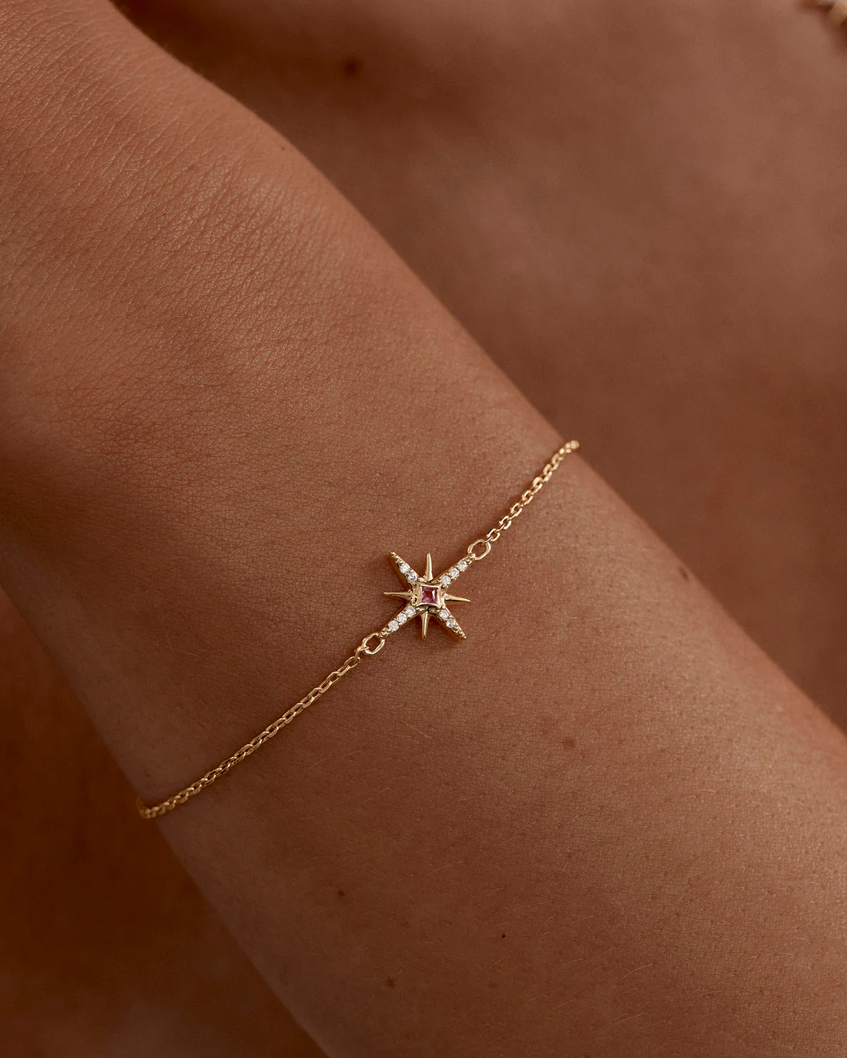 18k Gold Vermeil Starry Night Bracelet - Image 4