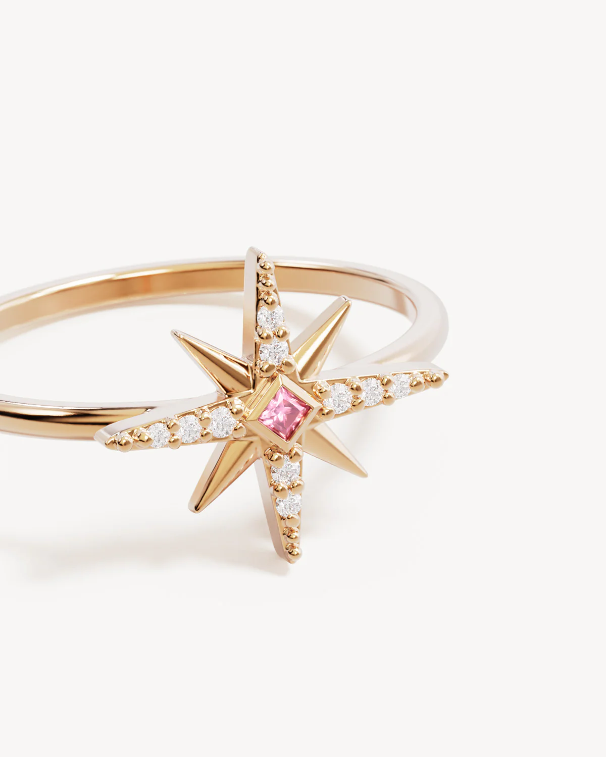 18k Gold Vermeil Starry Night Ring
