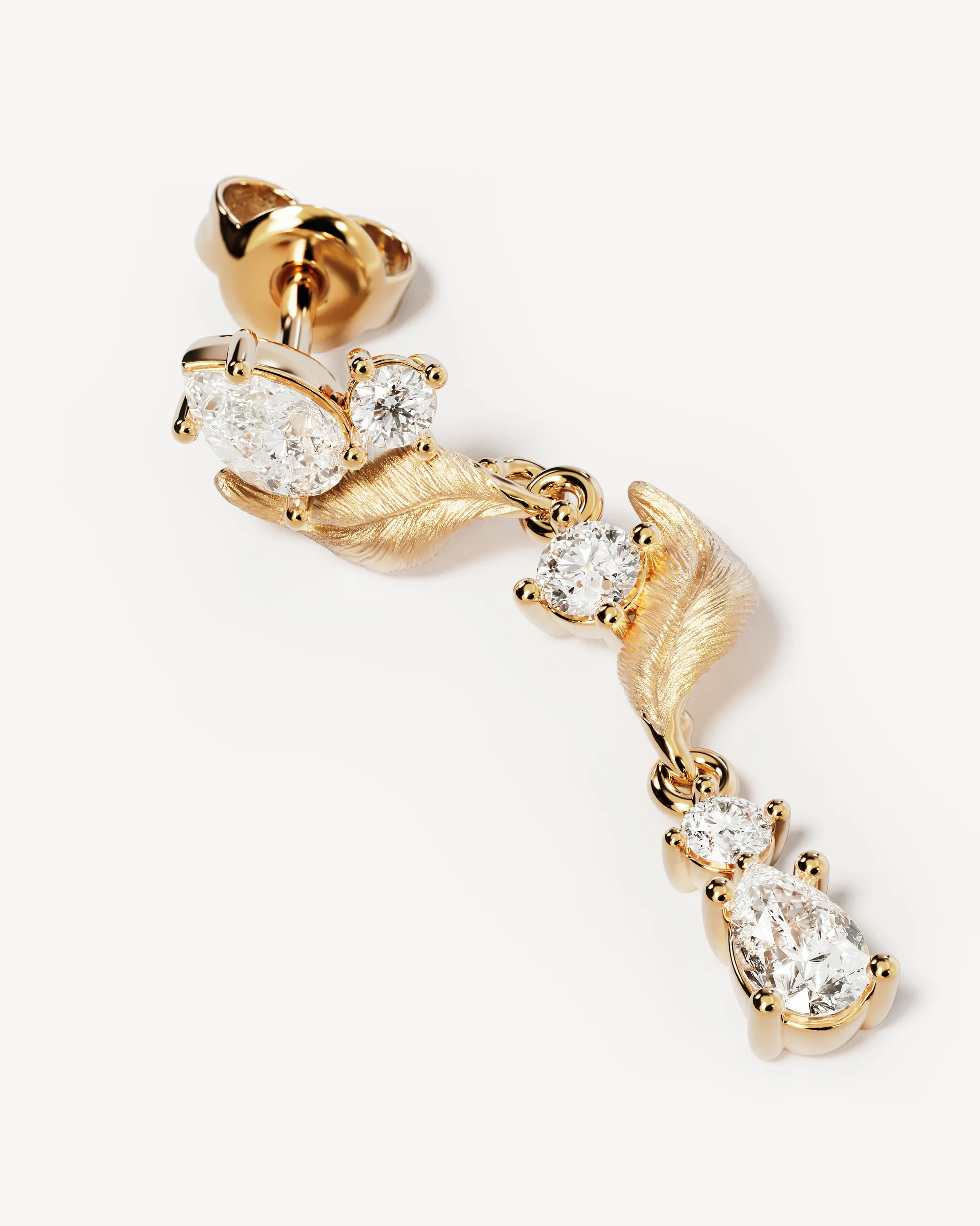 18k Gold Vermeil Through the Seasons Drop Earrings - Image 3